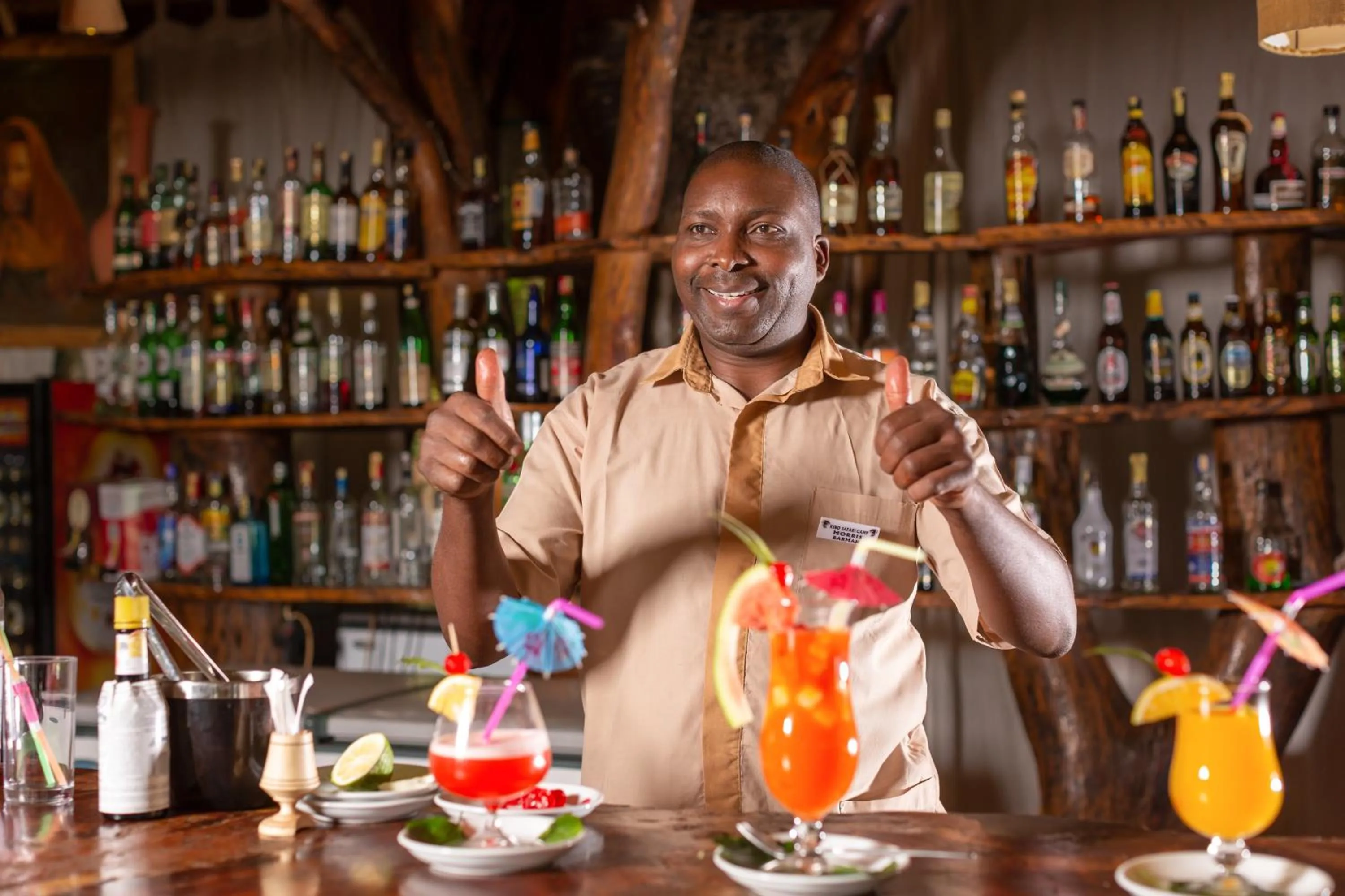 Lounge or bar in Kibo Safari Camp