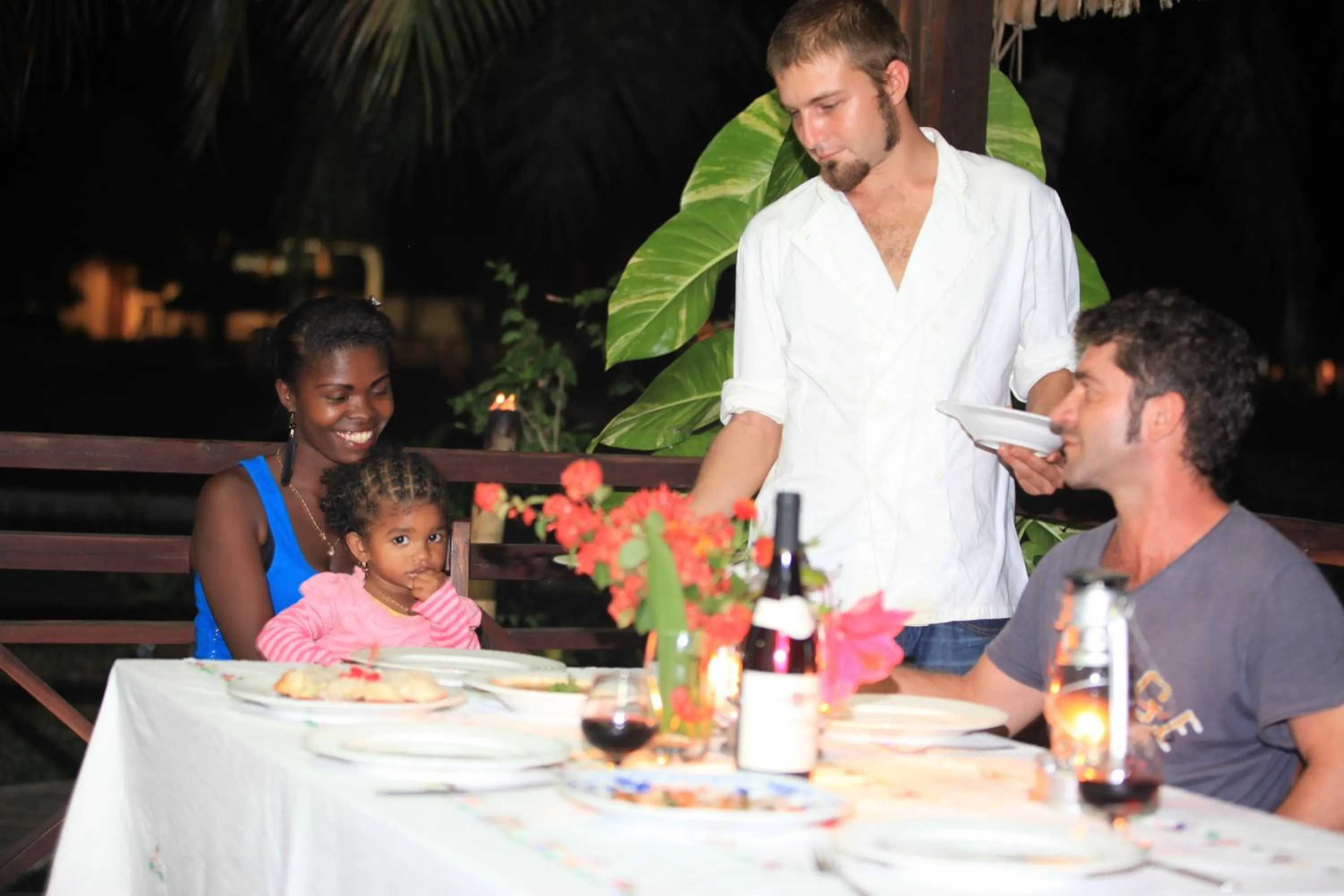 Staff in Ylang hôtel