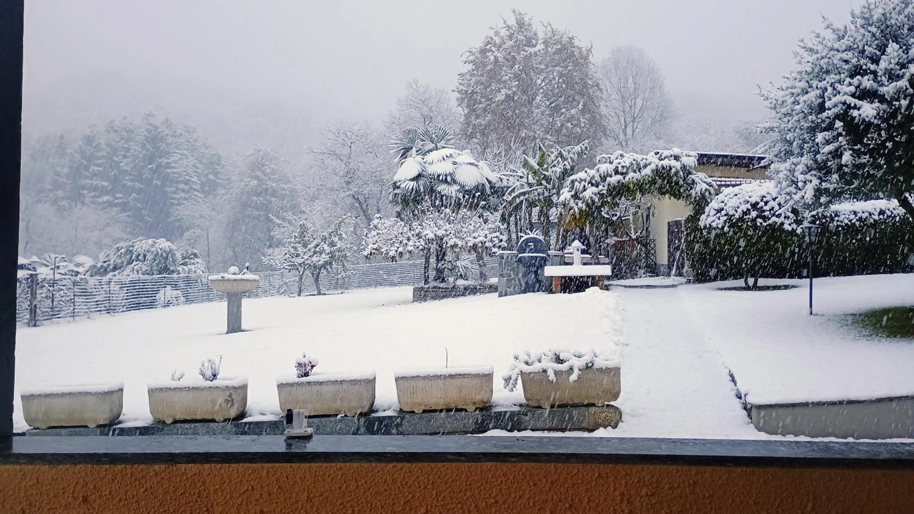 Natural landscape in B&B La Quiete