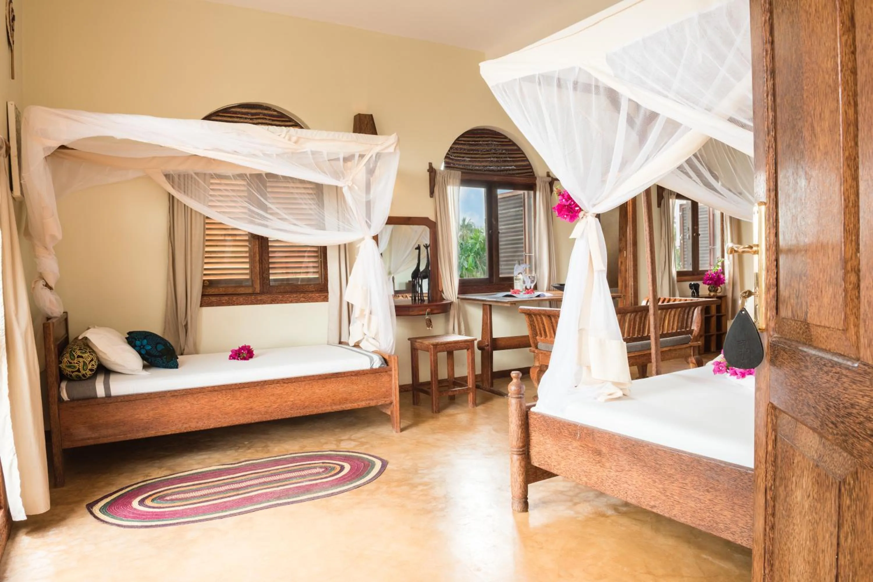 Bed in Zan View Hotel