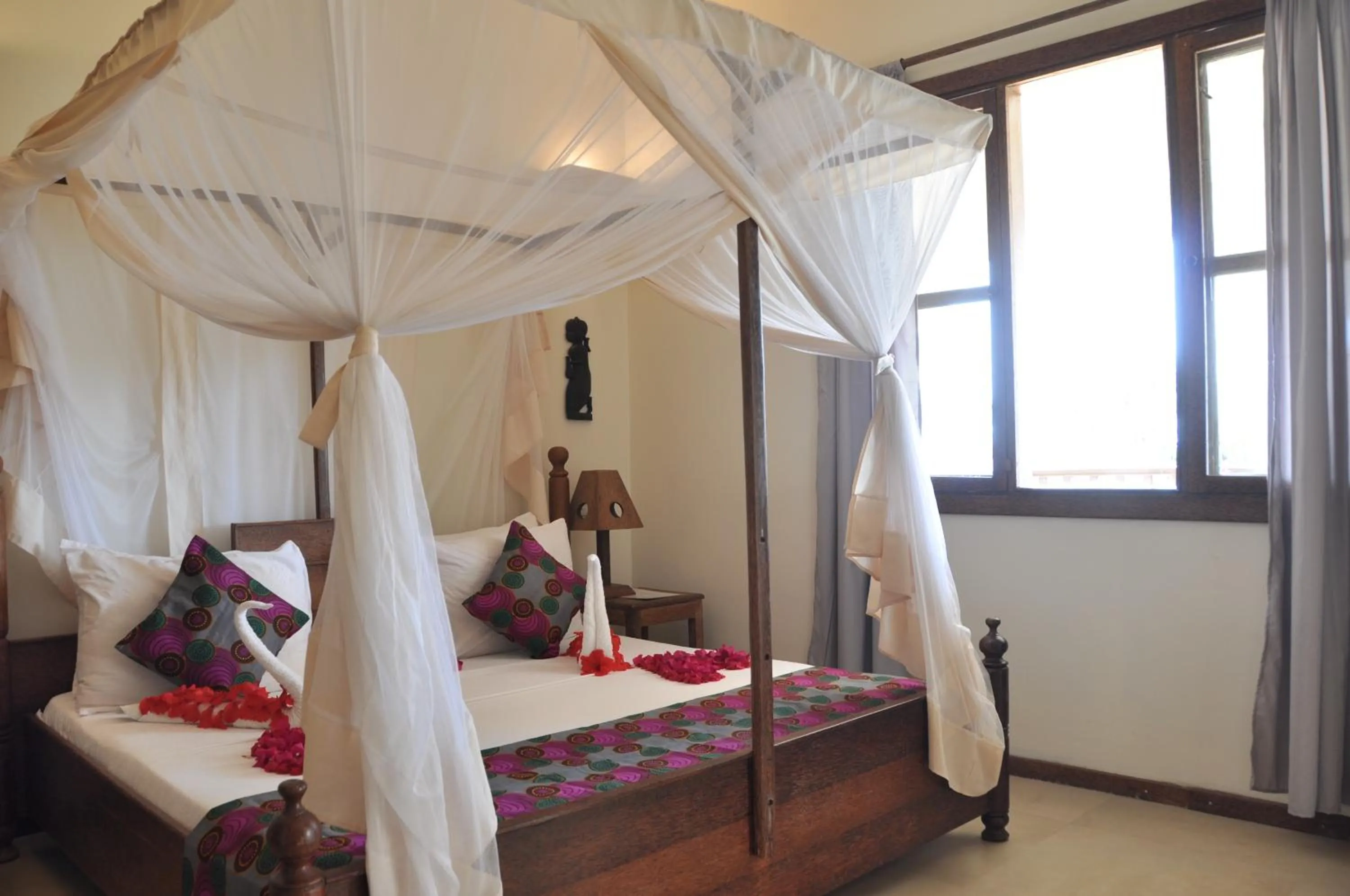 Bed in Zan View Hotel