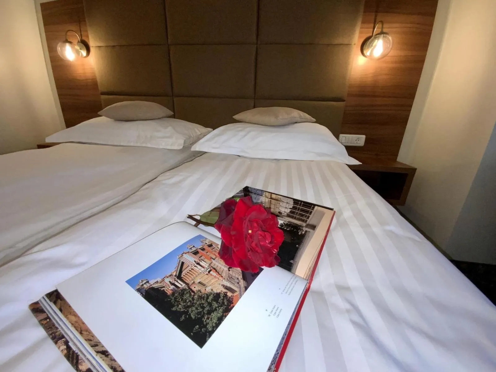 Bed in Motel Alaska