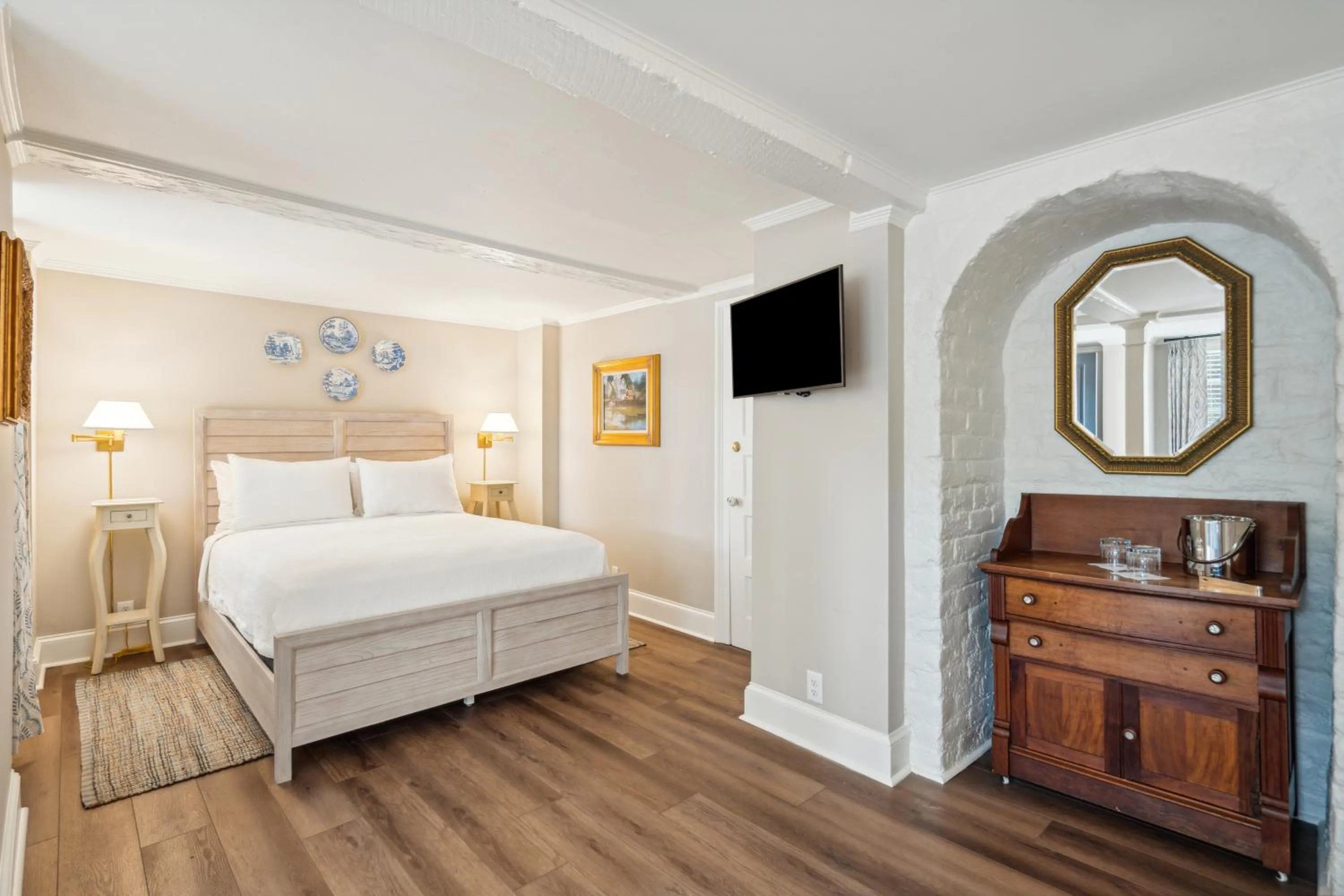 Bedroom, Bed in Cuthbert House