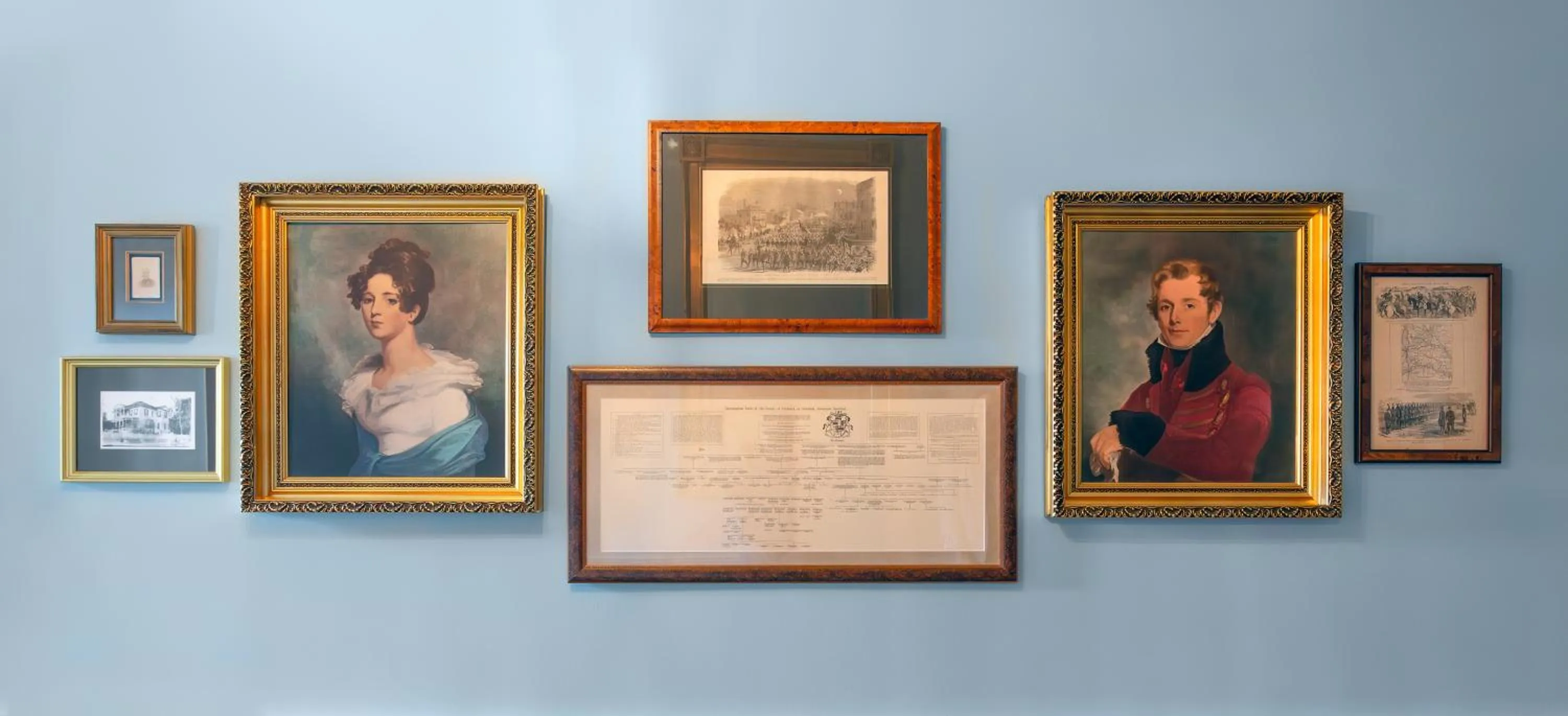 Decorative detail in Cuthbert House