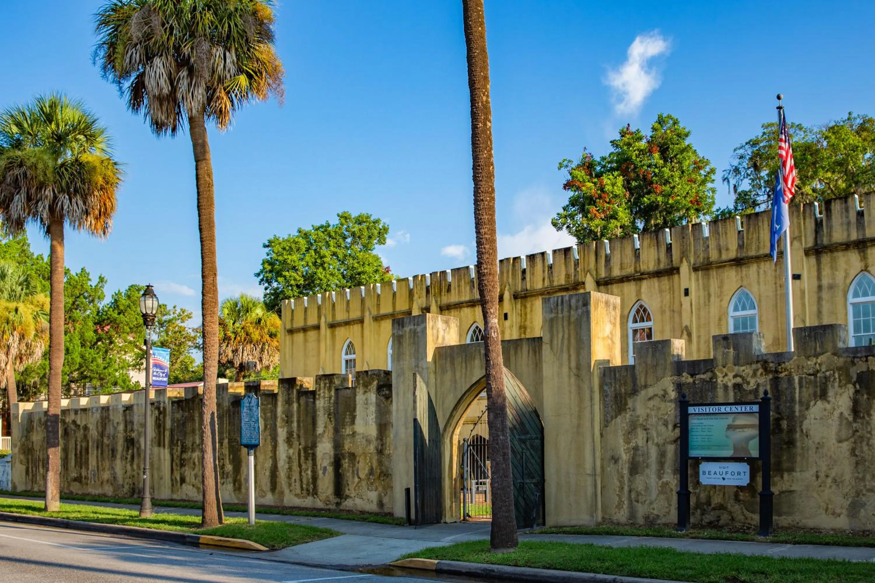 Landmark view in Cuthbert House