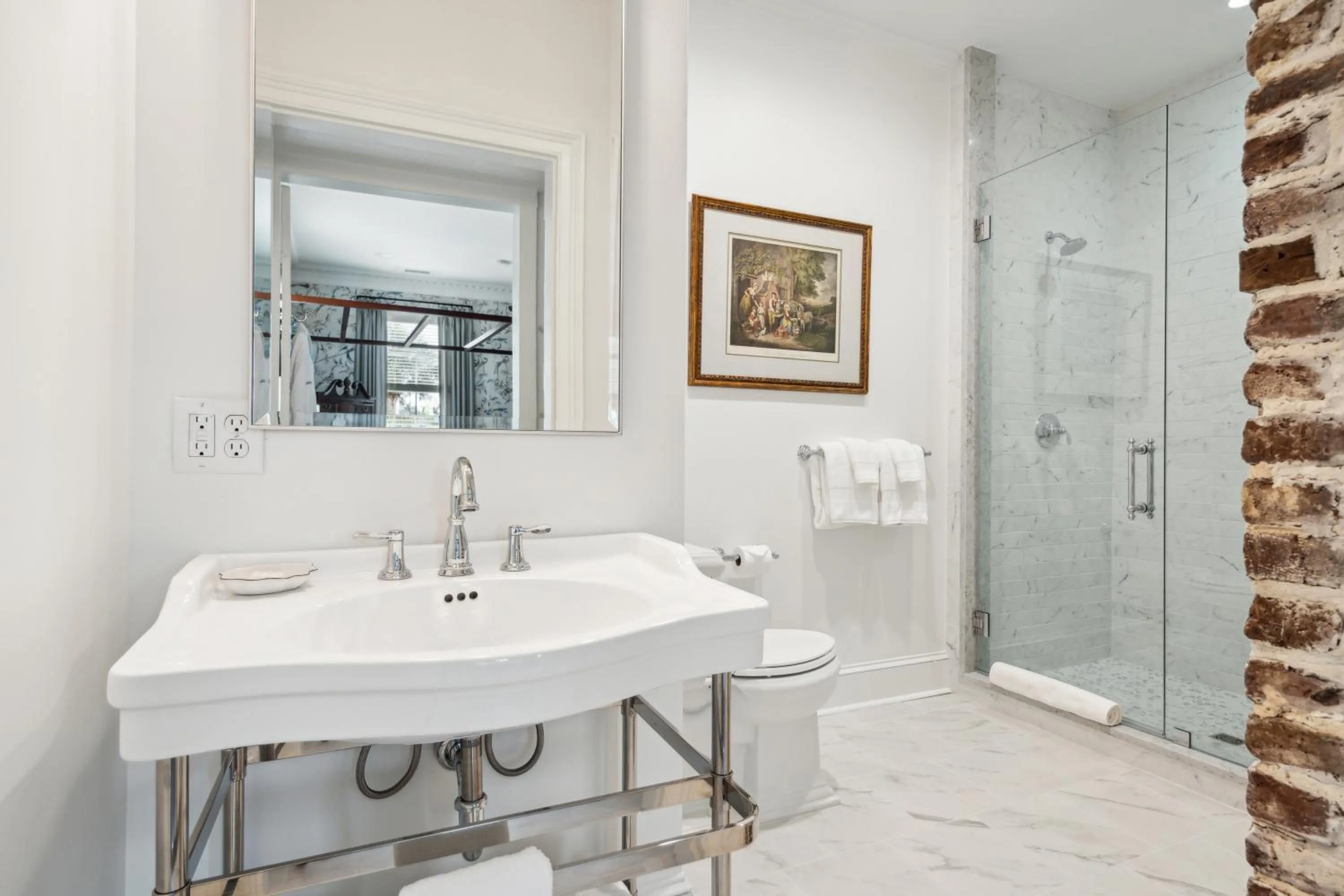 Bathroom in Cuthbert House