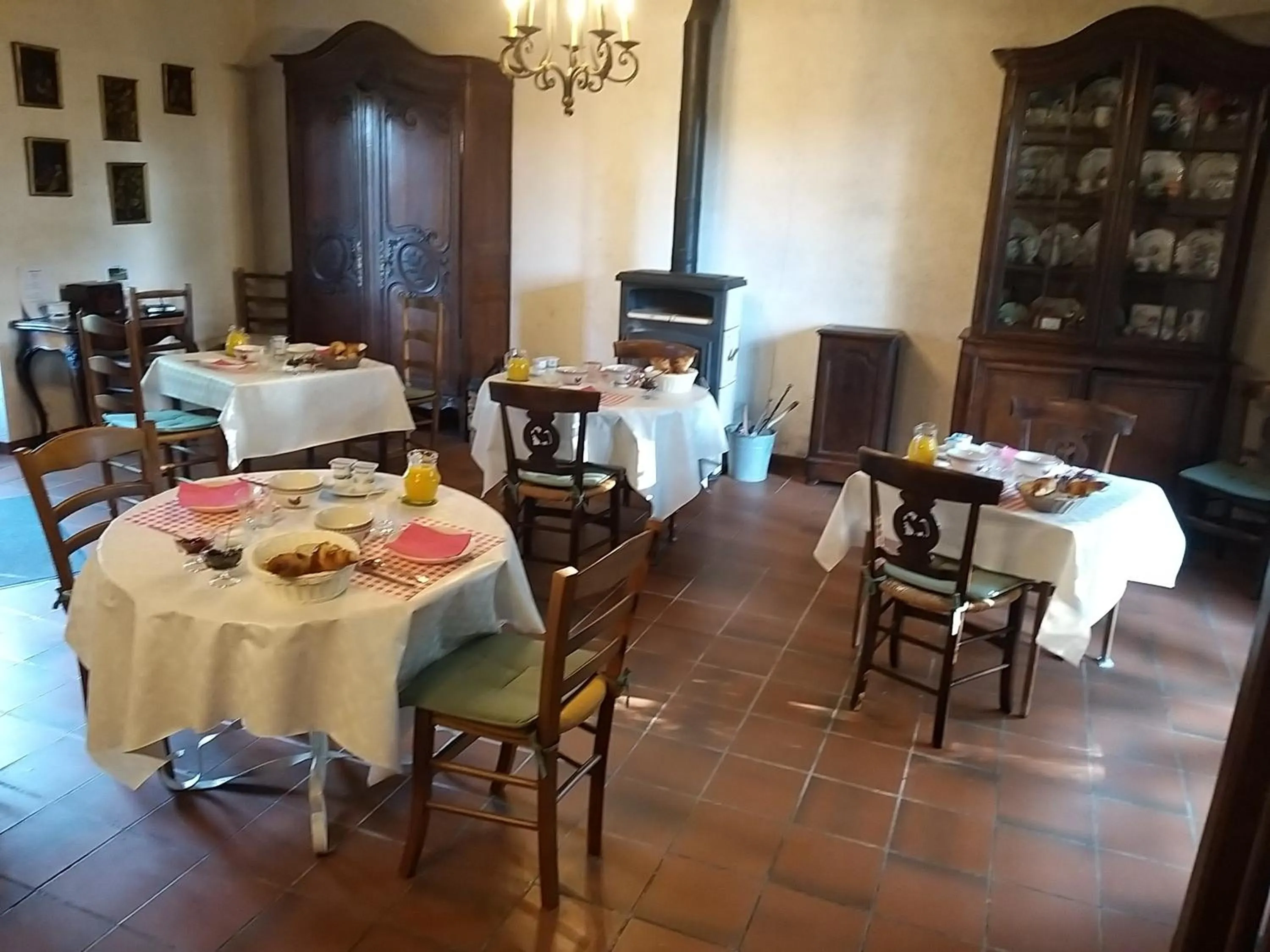 Breakfast in B&B La Ferme des Bordes