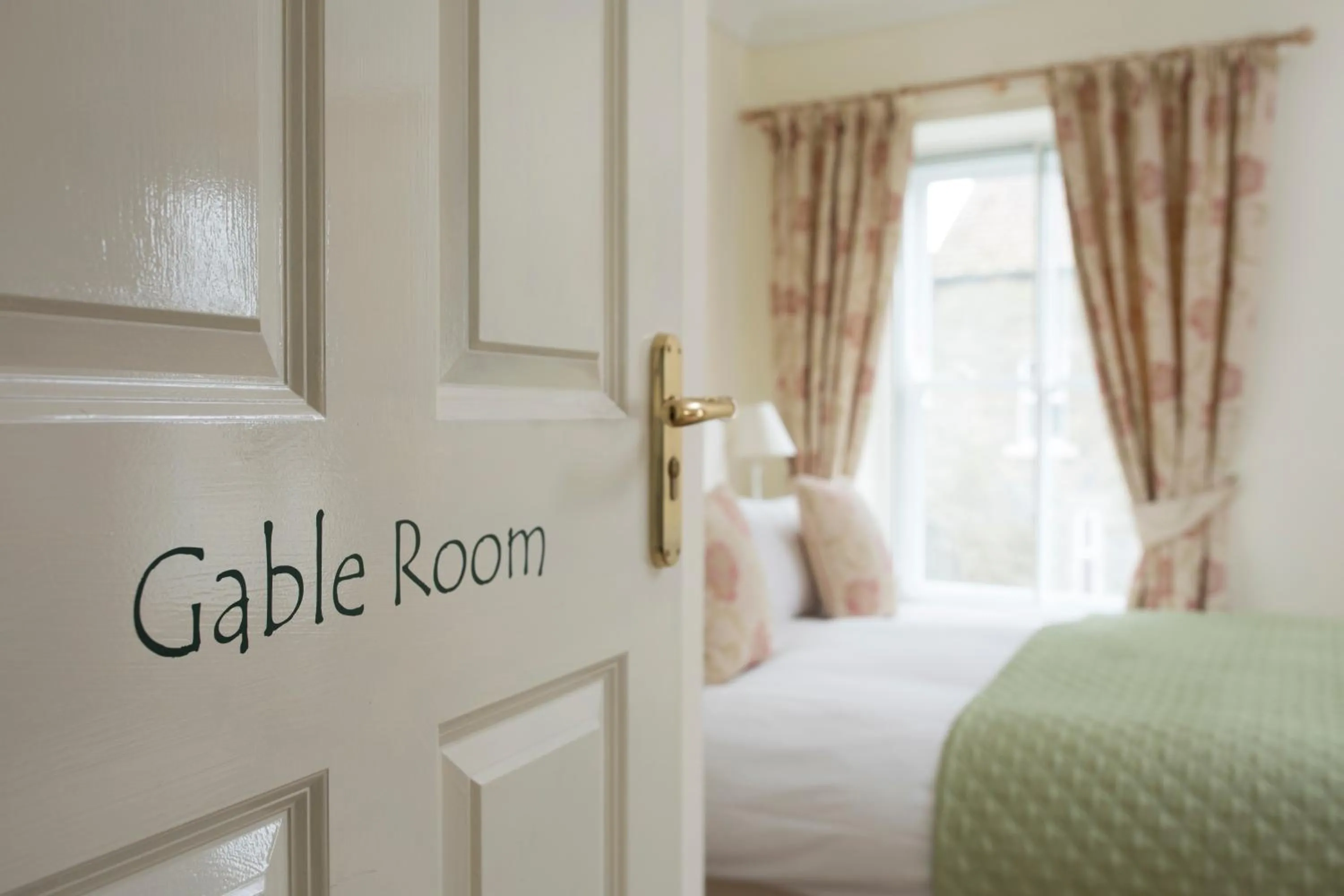 Bed in Pear Tree House B&B