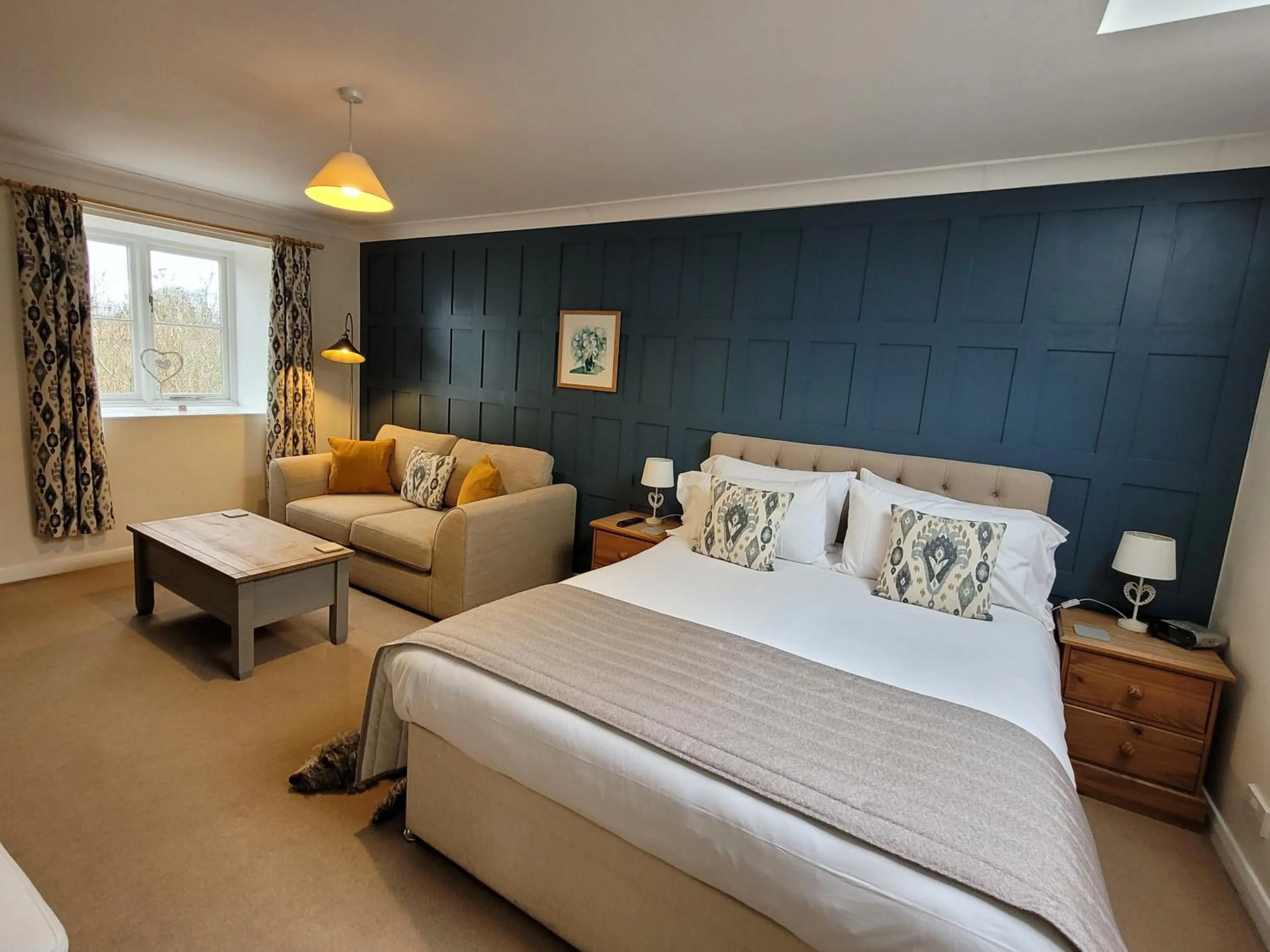 Bed in Pear Tree House B&B