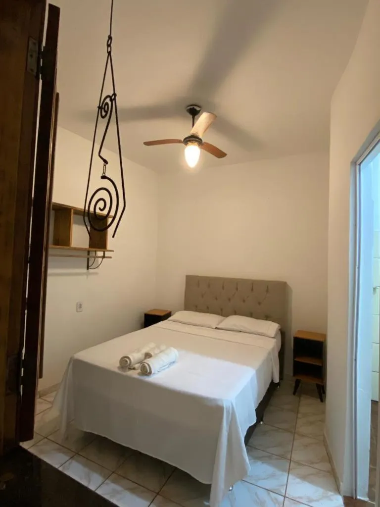 Bed in Pousada Caminho do Ribeirão