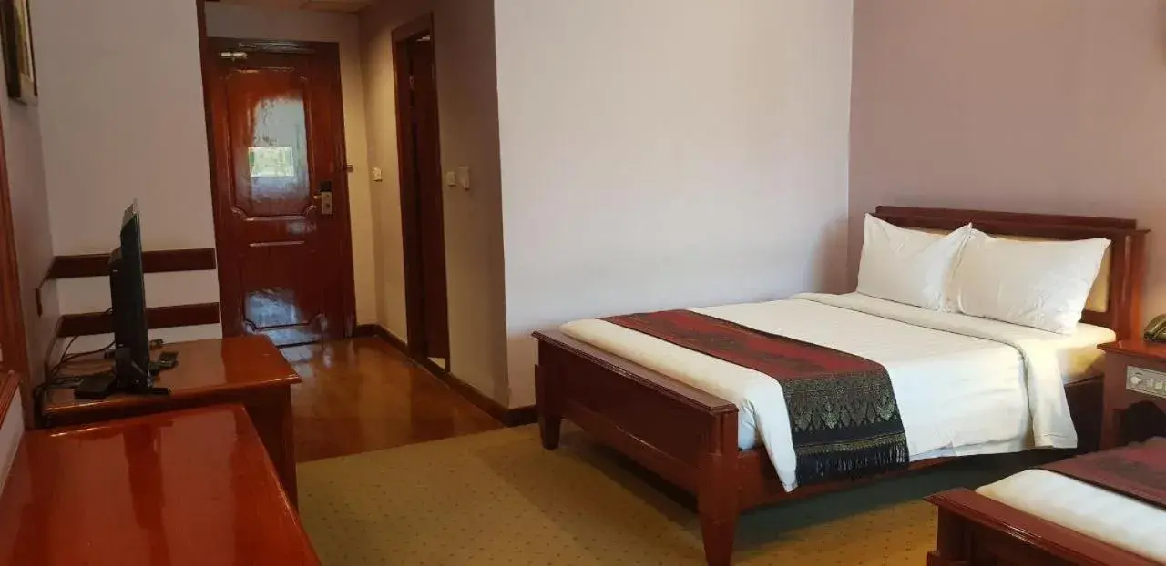 Bed in Ree Mohasambath Hotel & Resort Bed in Ree Mohasambath Hotel & Resort