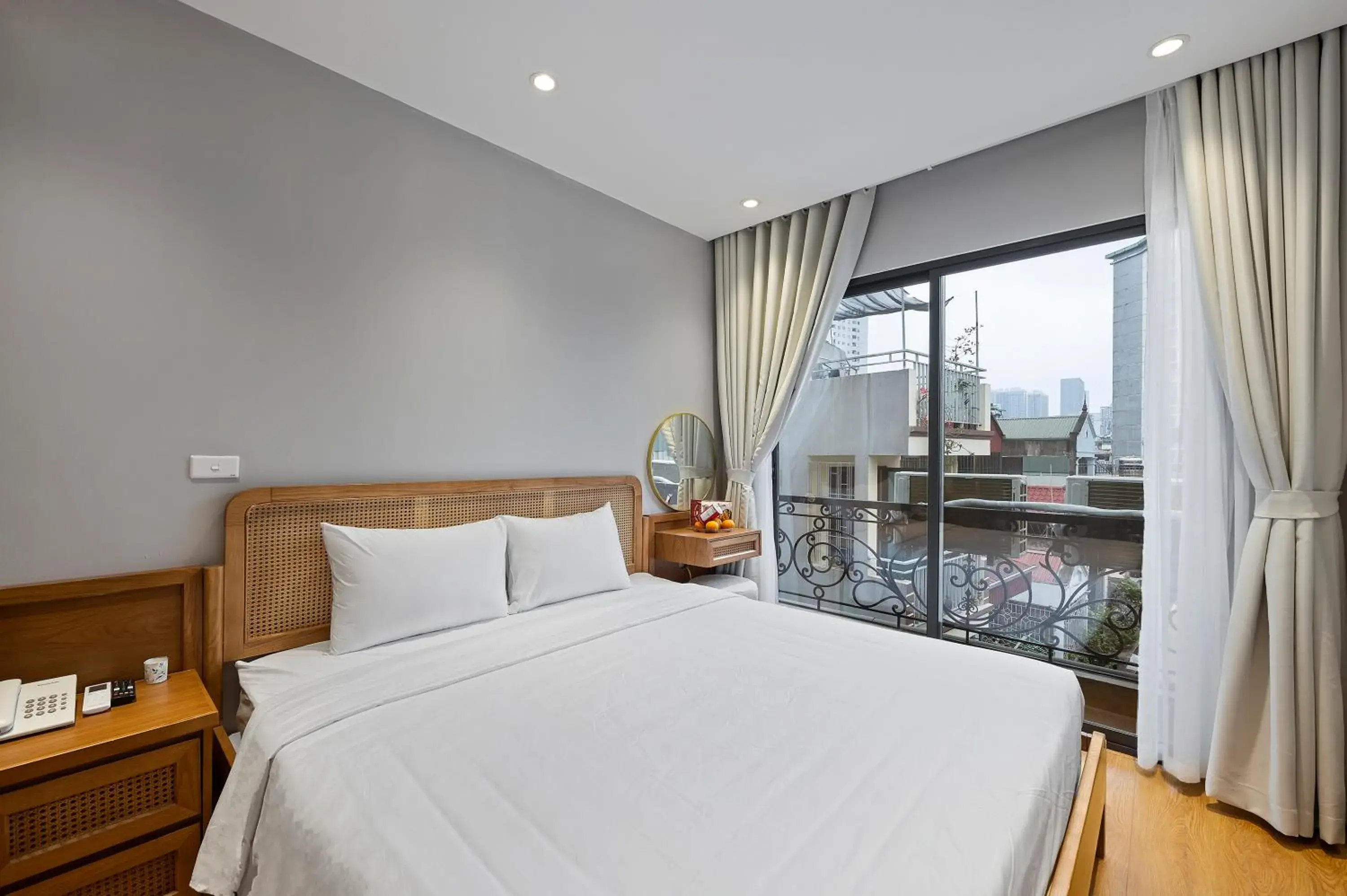 Bed in Lakeview Residence Hotel Bed in Lakeview Residence Hotel