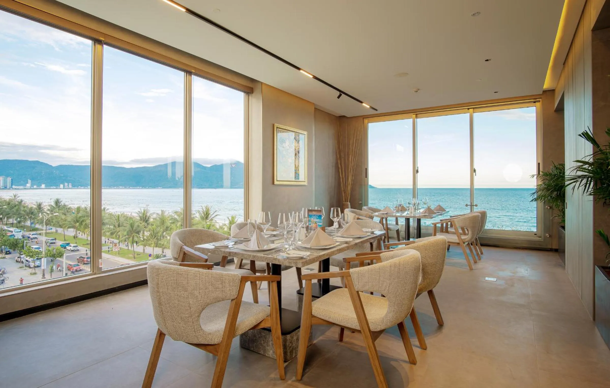 Dining area in M Hotel Danang