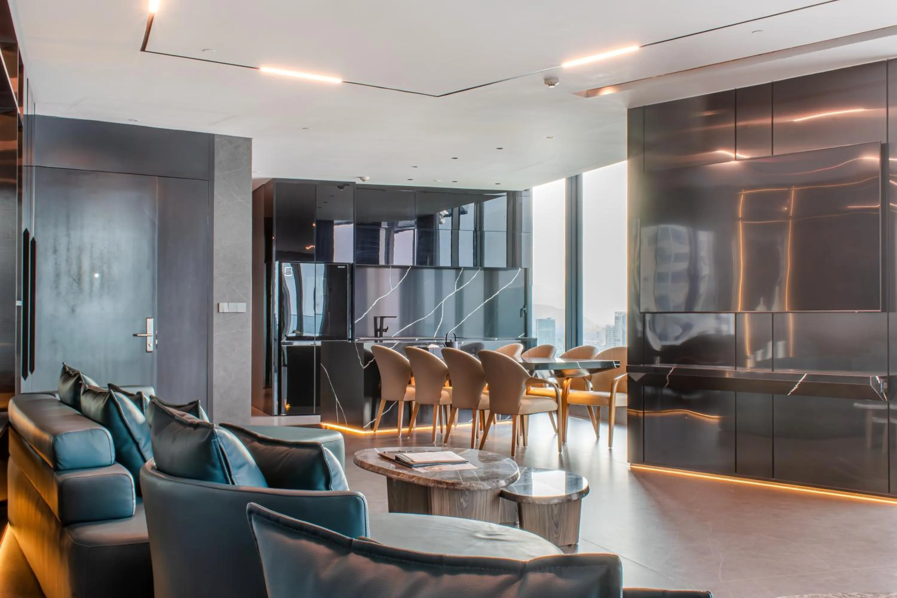 Living room in M Hotel Danang