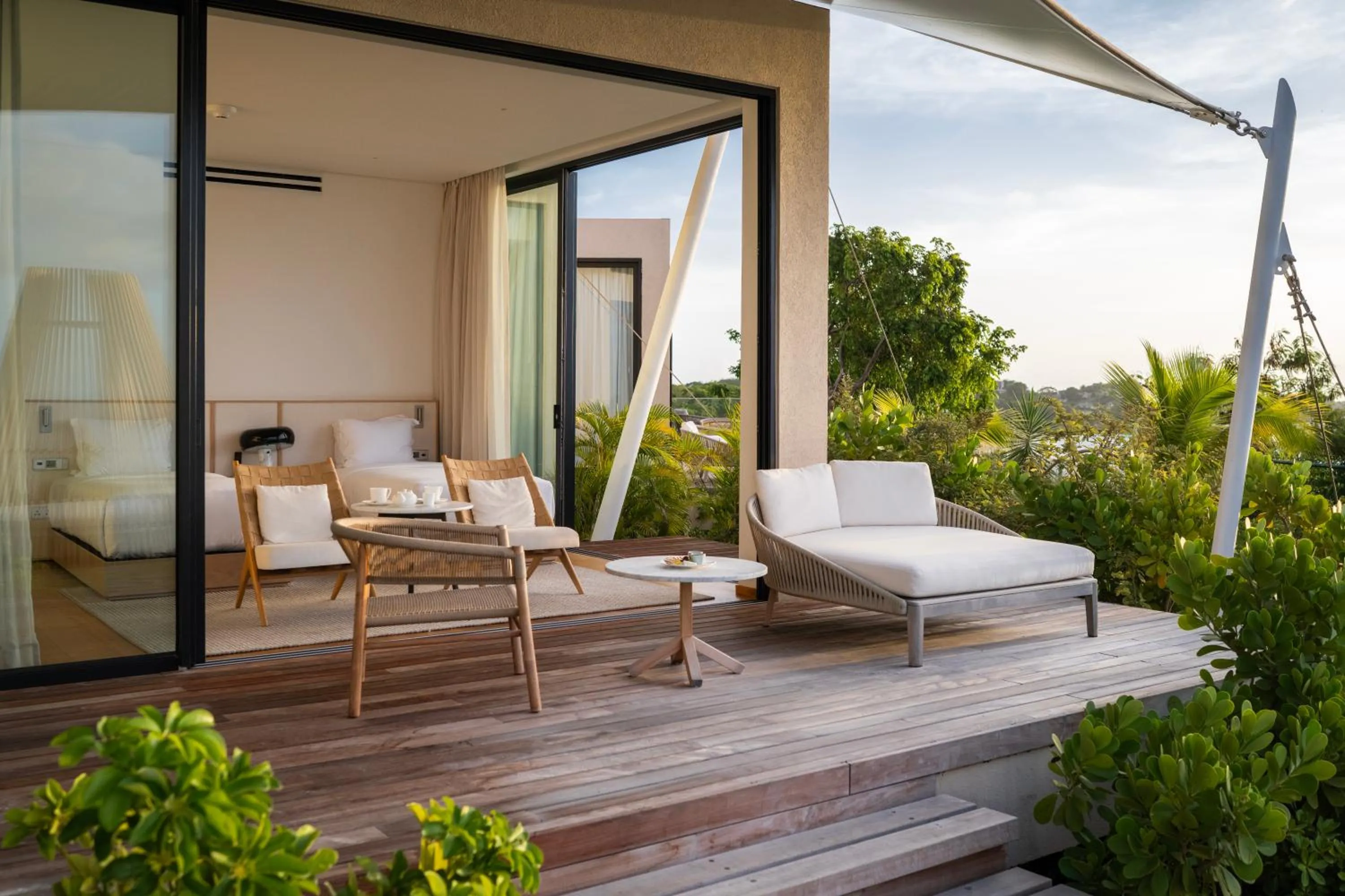 Balcony/Terrace in Silversands Beach House Grenada