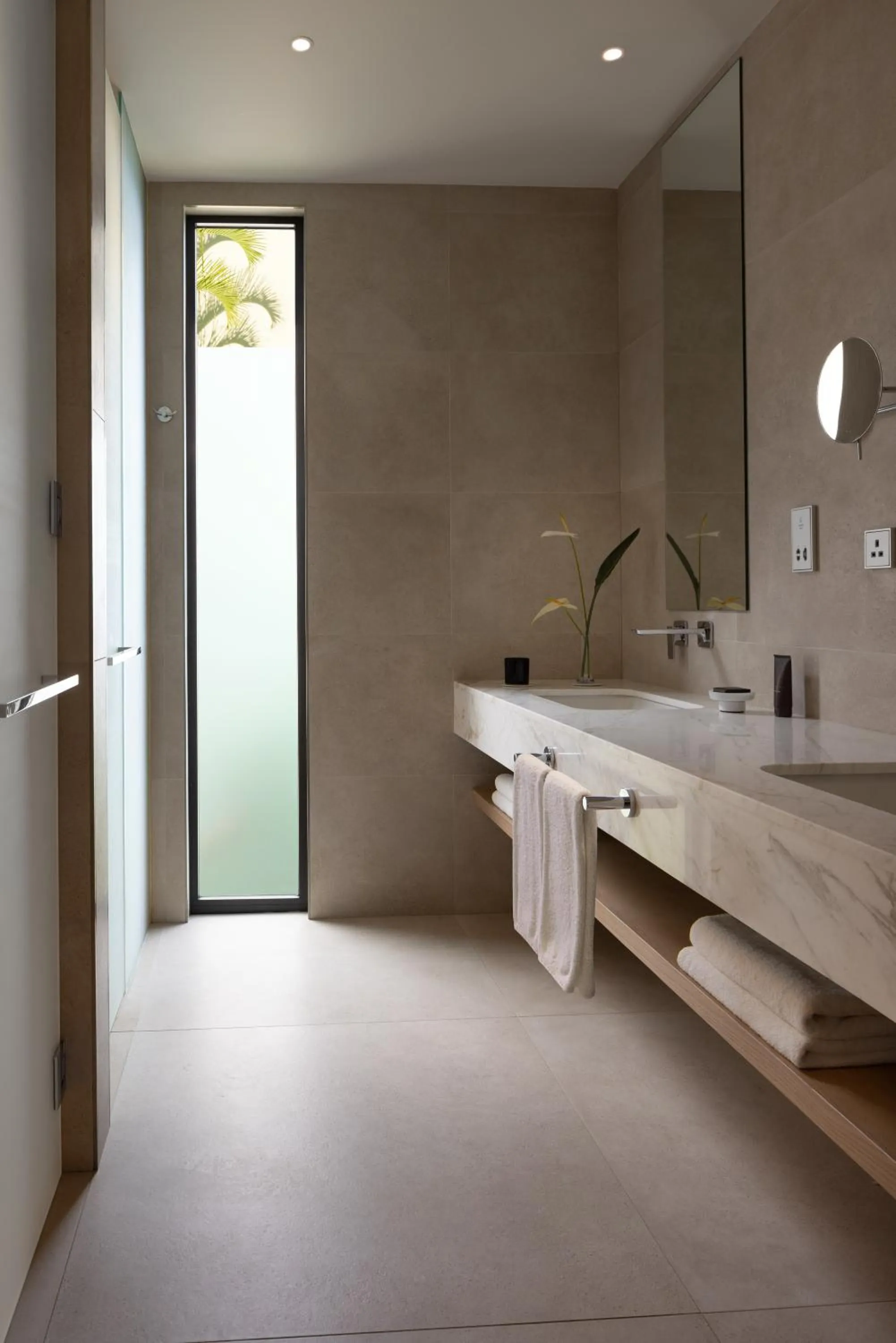 Shower in Silversands Beach House Grenada