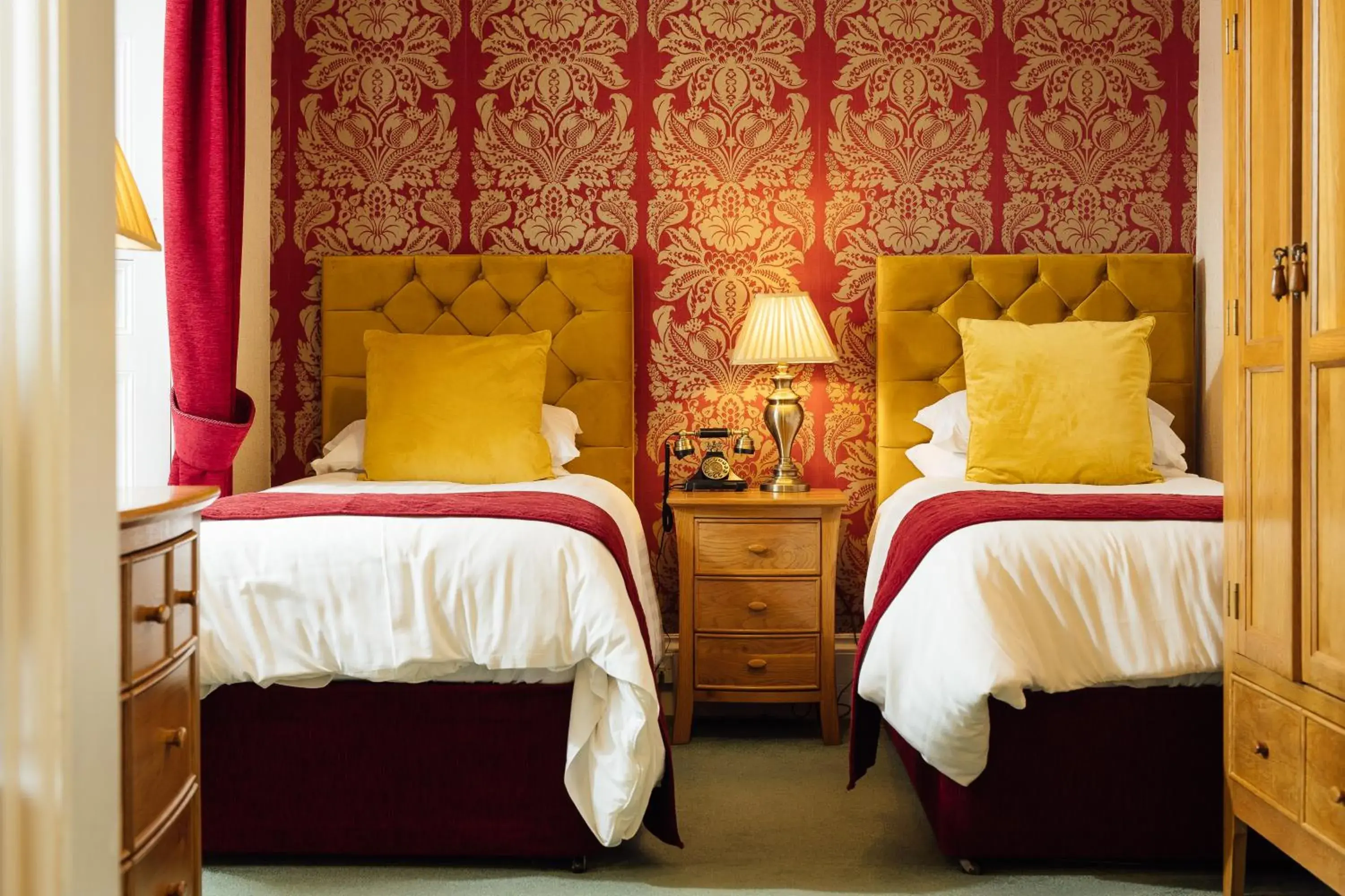 Twin Room in Elm Grove Country House Twin Room in Elm Grove Country House