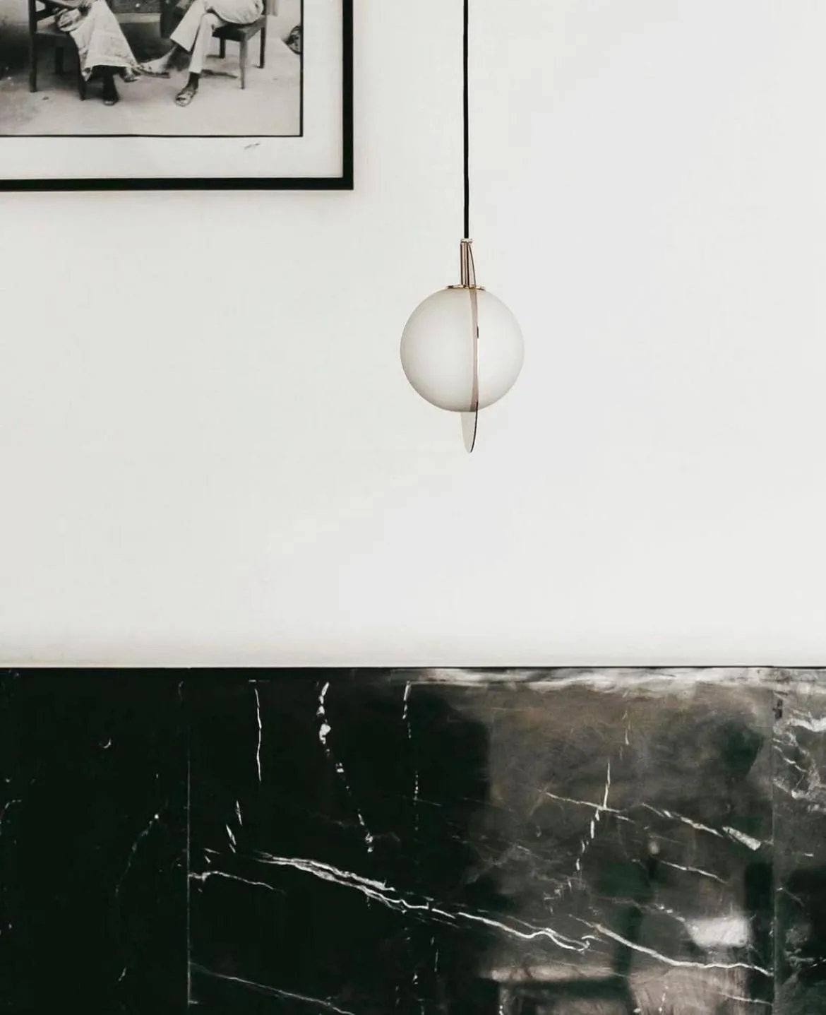 Decorative detail in Hotel Lepic