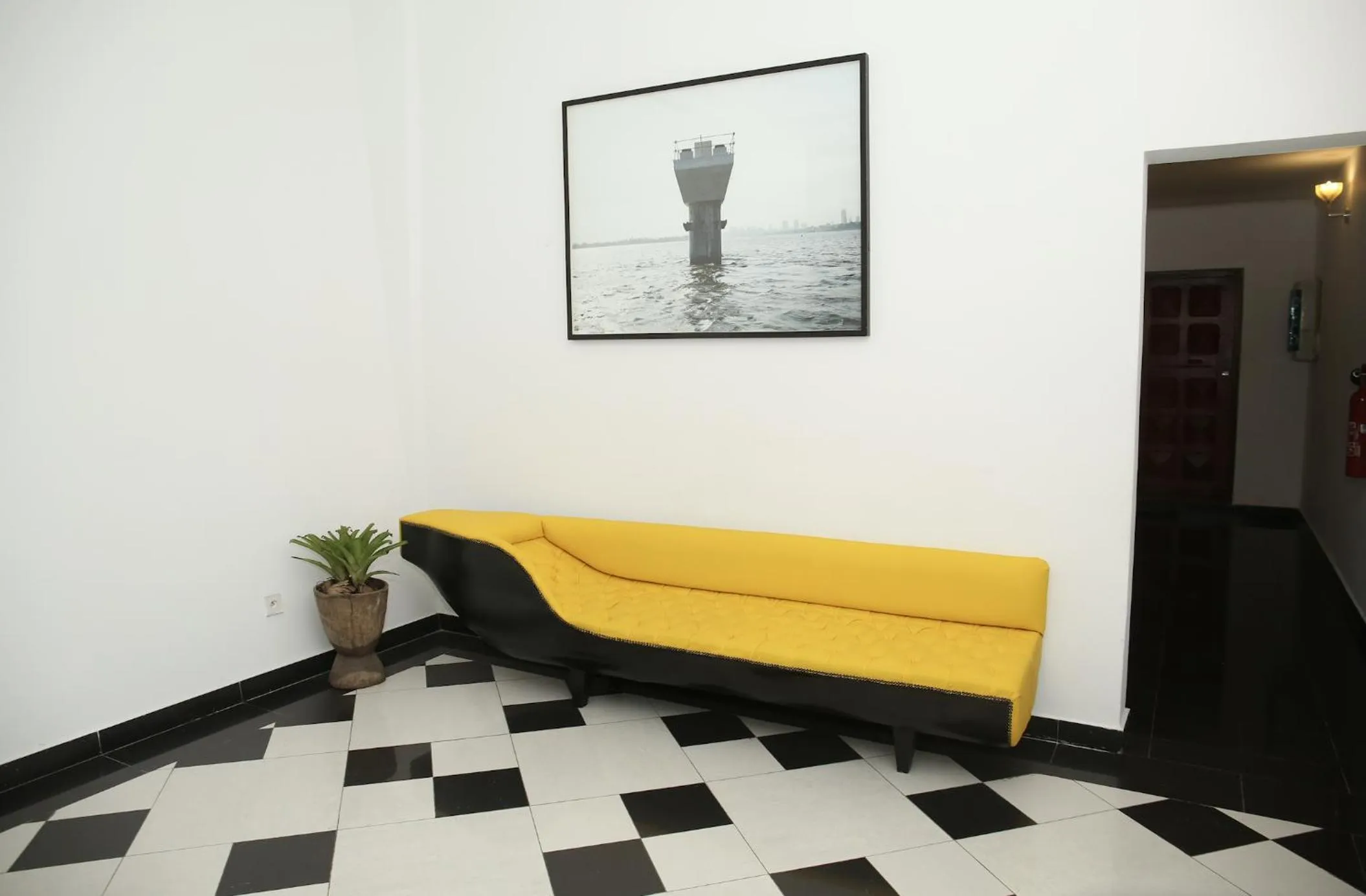 Decorative detail in Hotel Lepic