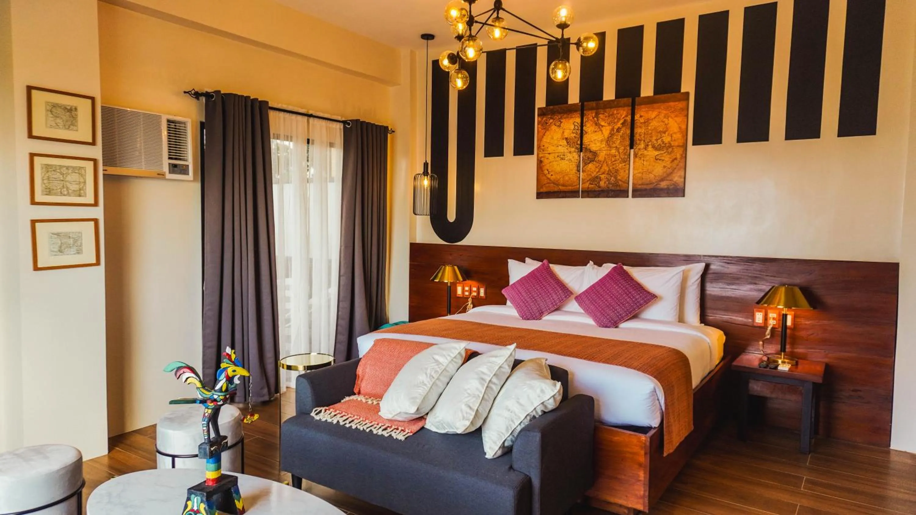 Bed in UNWND Boutique Hotel Camiguin