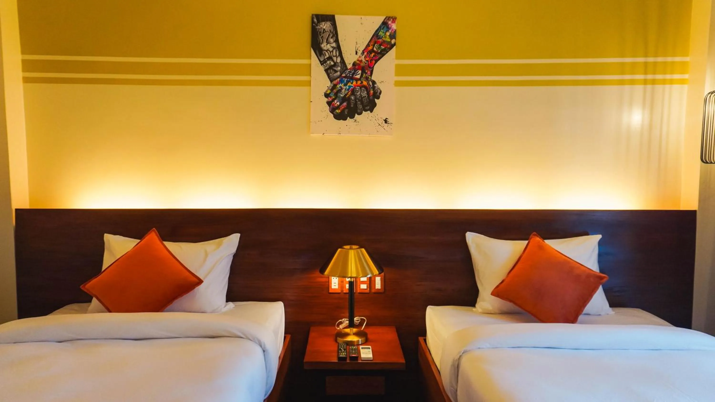 Bed in UNWND Boutique Hotel Camiguin