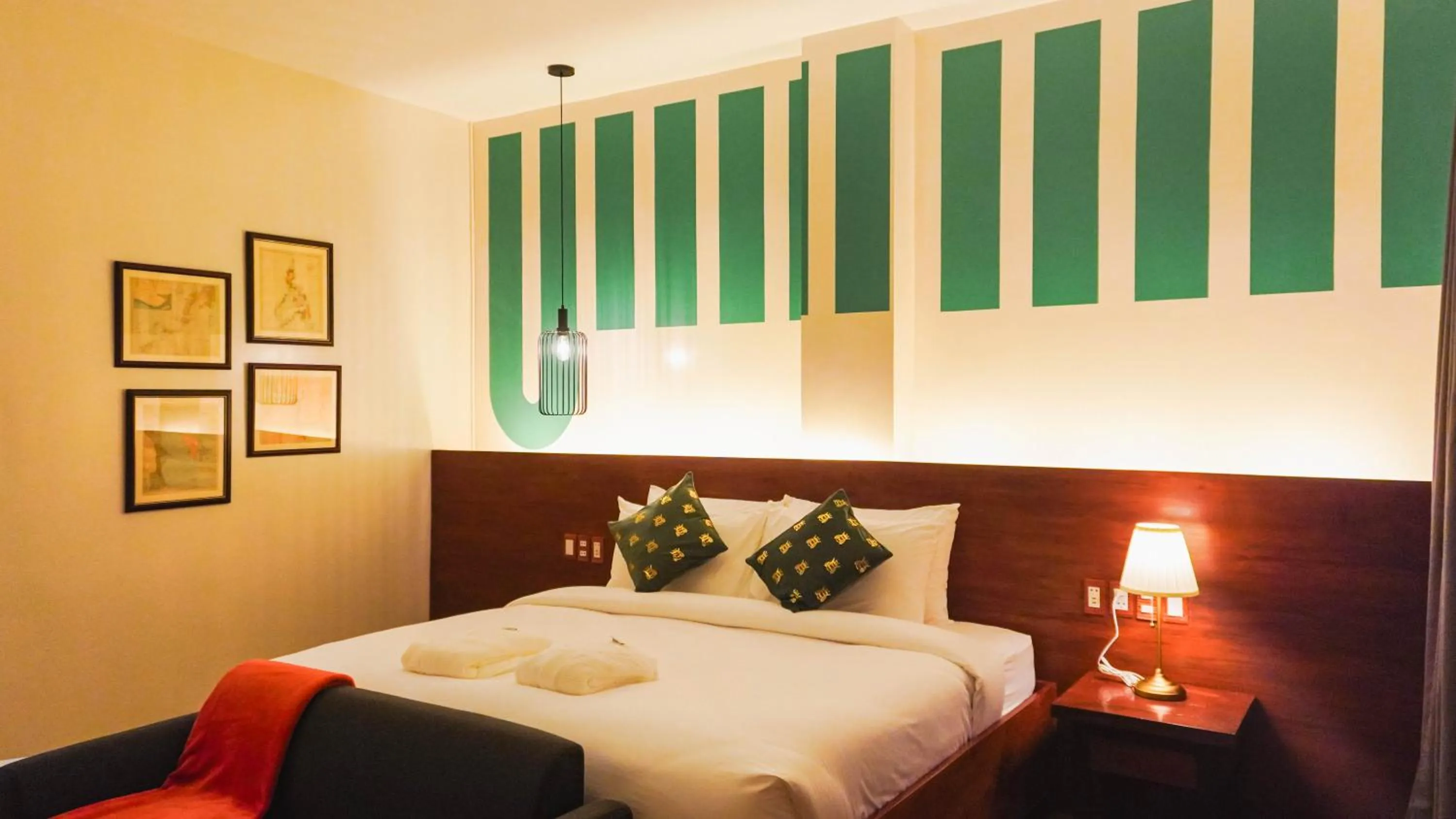 Bed in UNWND Boutique Hotel Camiguin