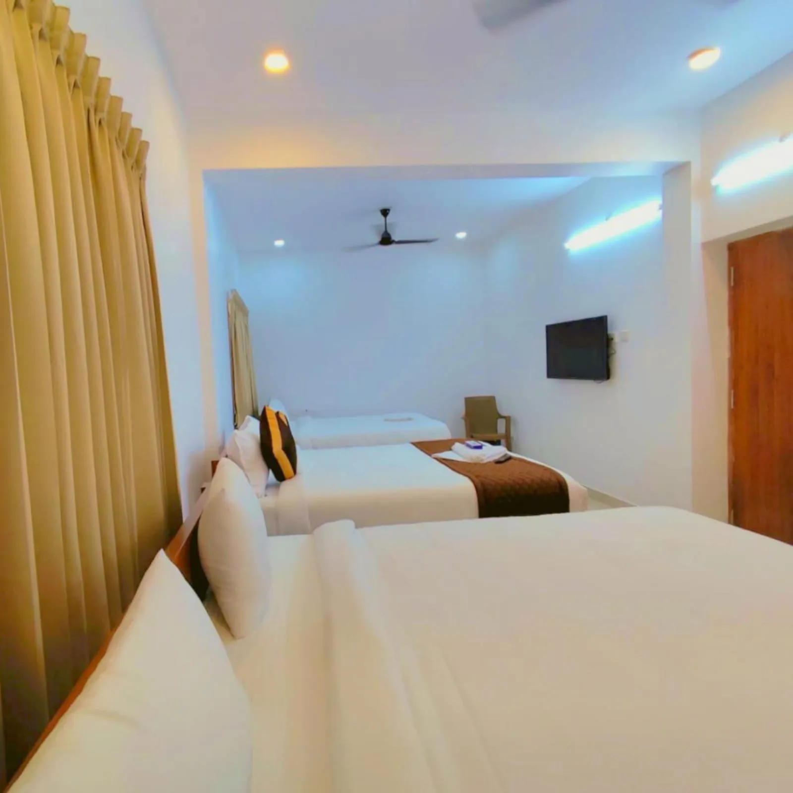 Bed in J Park Auroville Beach