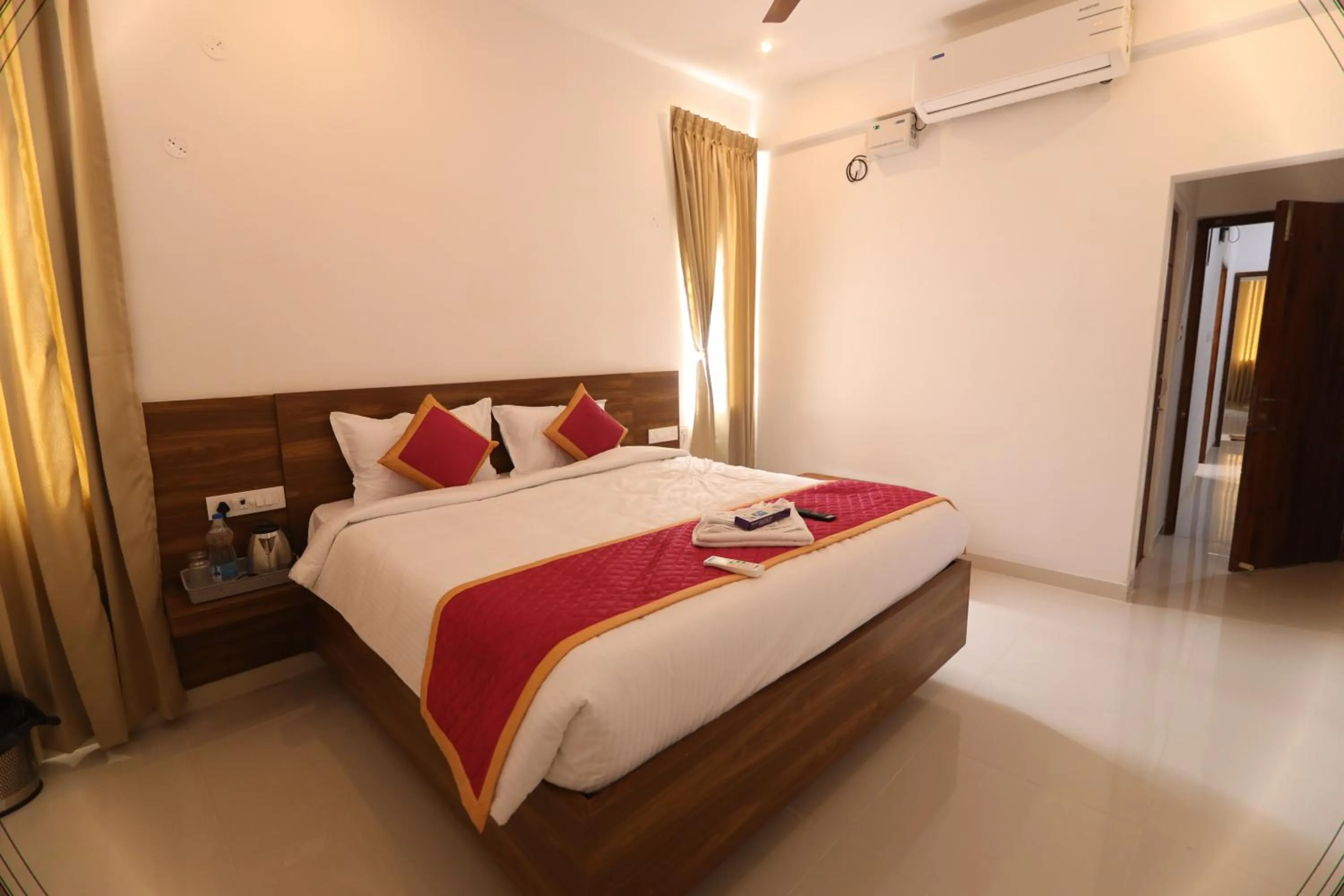 Bed in J Park Auroville Beach