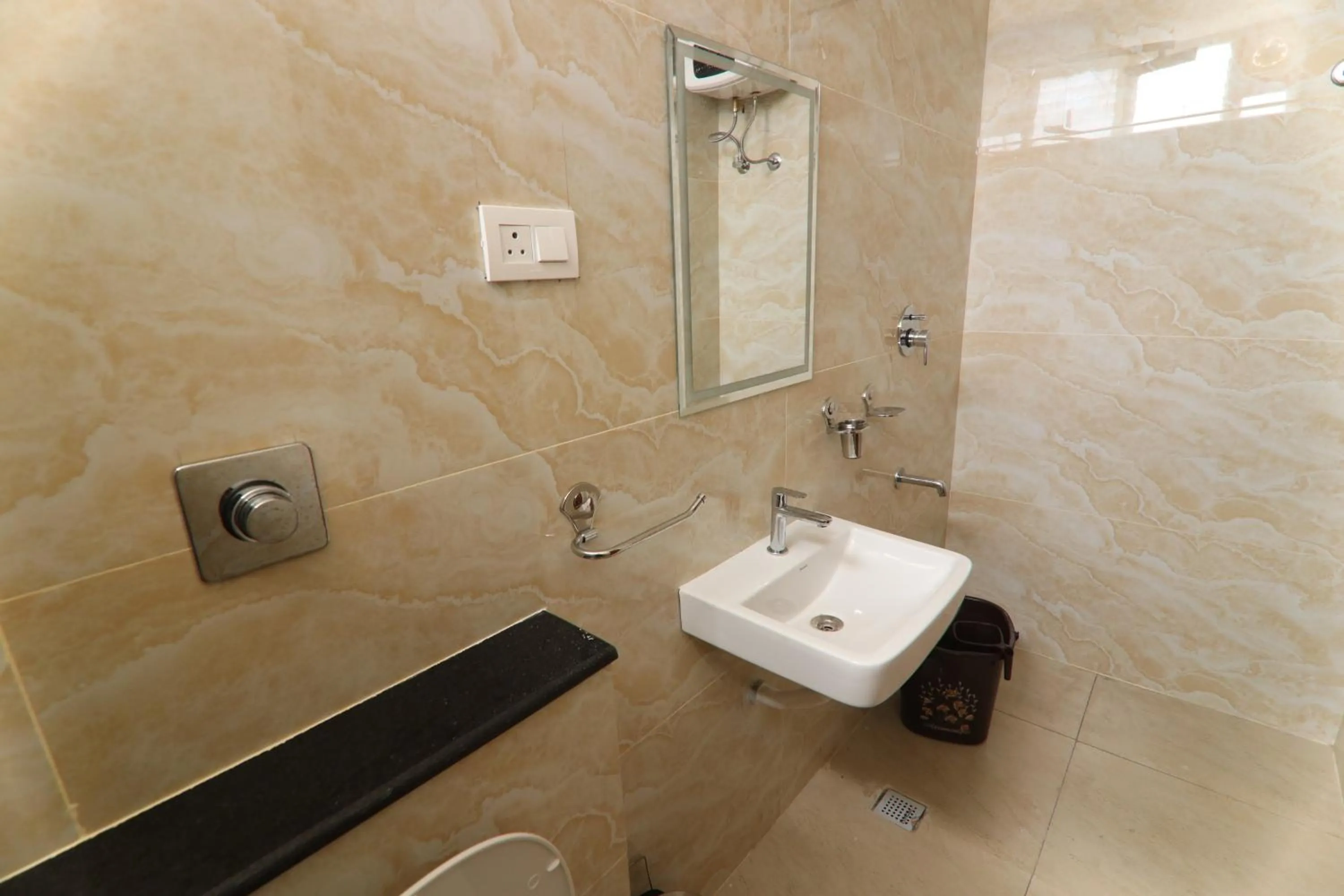 Bathroom in J Park Auroville Beach