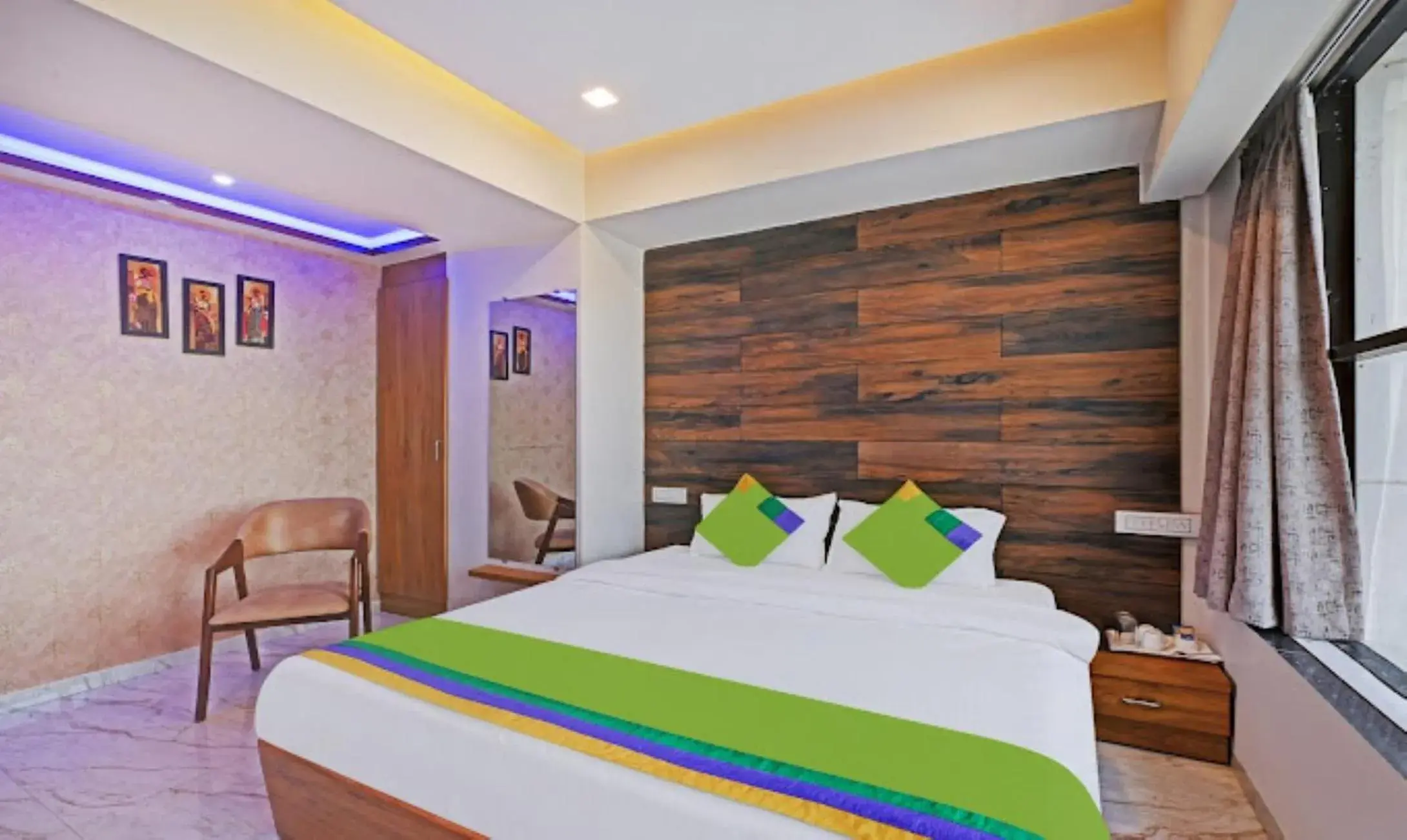Bed in Hotel Shree Regency Ahmedabad Bed in Hotel Shree Regency Ahmedabad