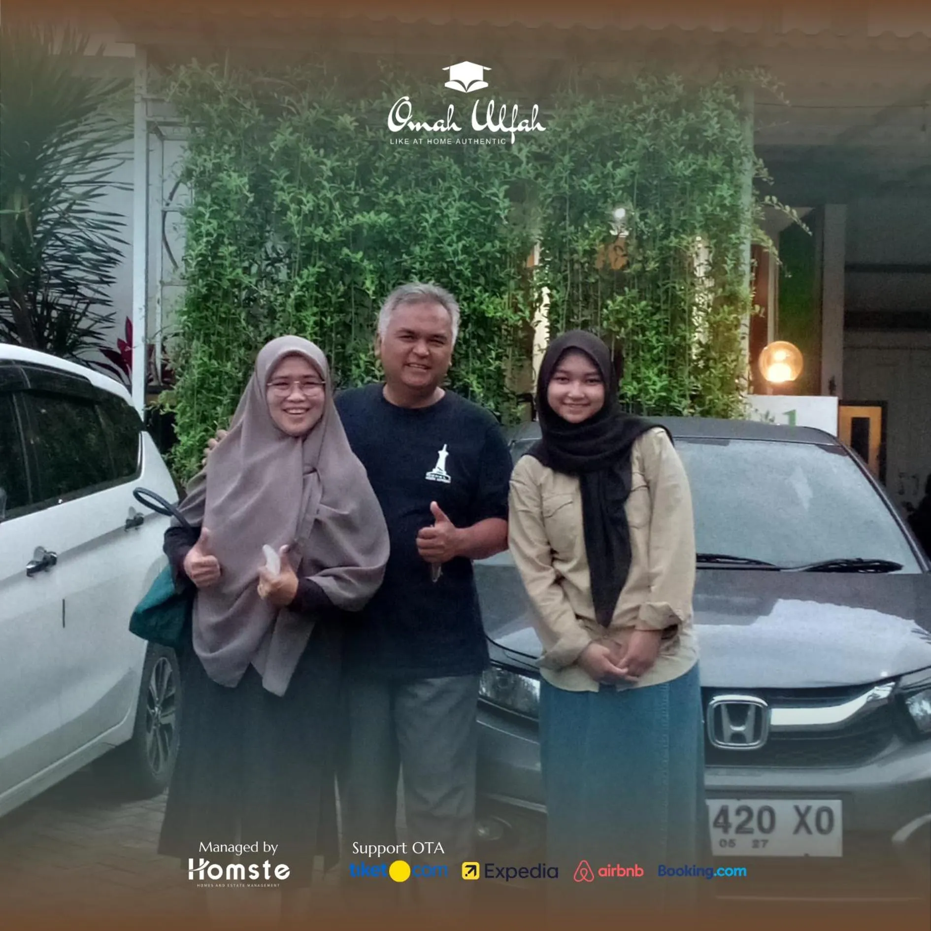 Guests in Omah Ulfah Homestay