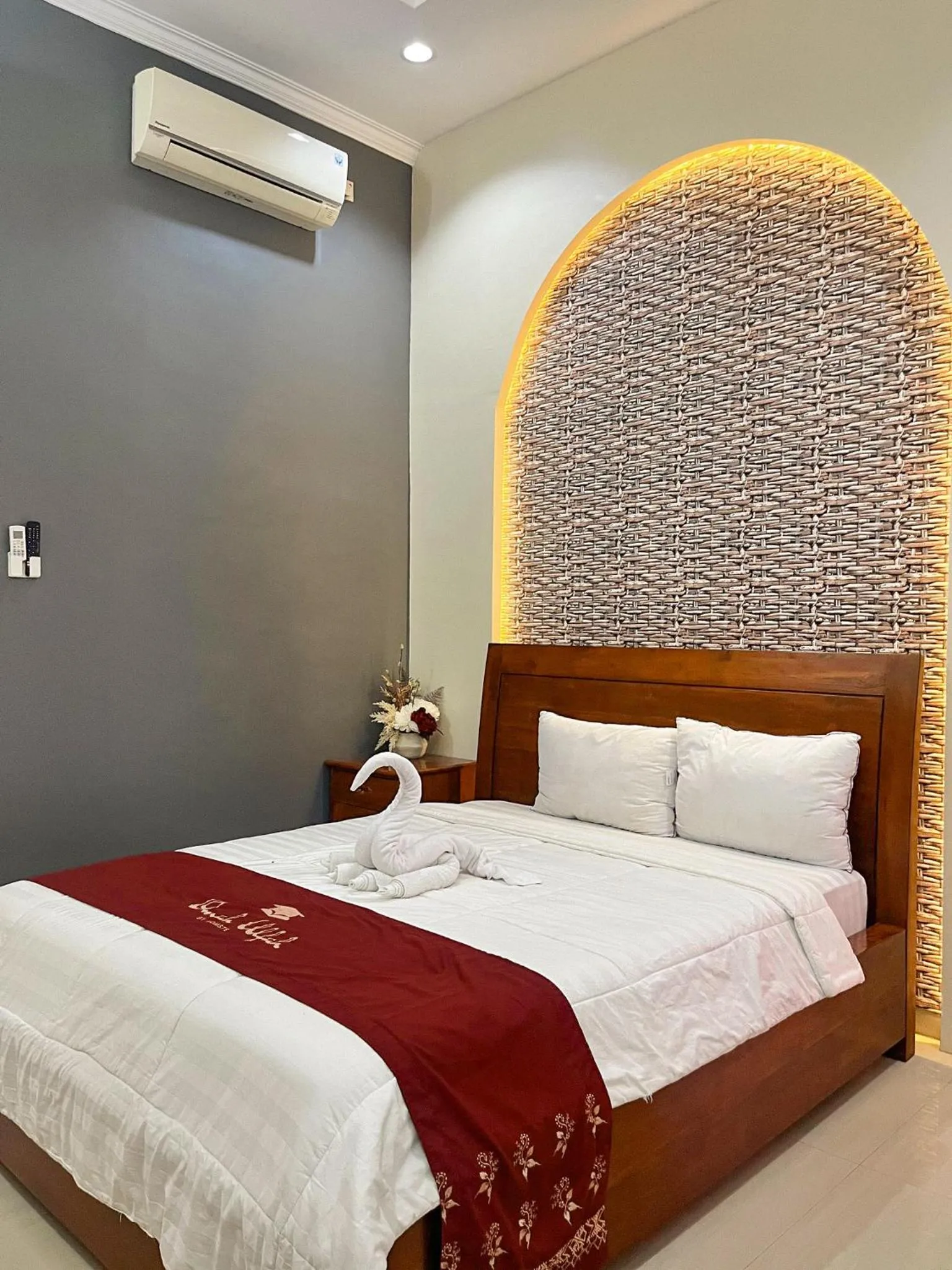 Bed in Omah Ulfah Homestay