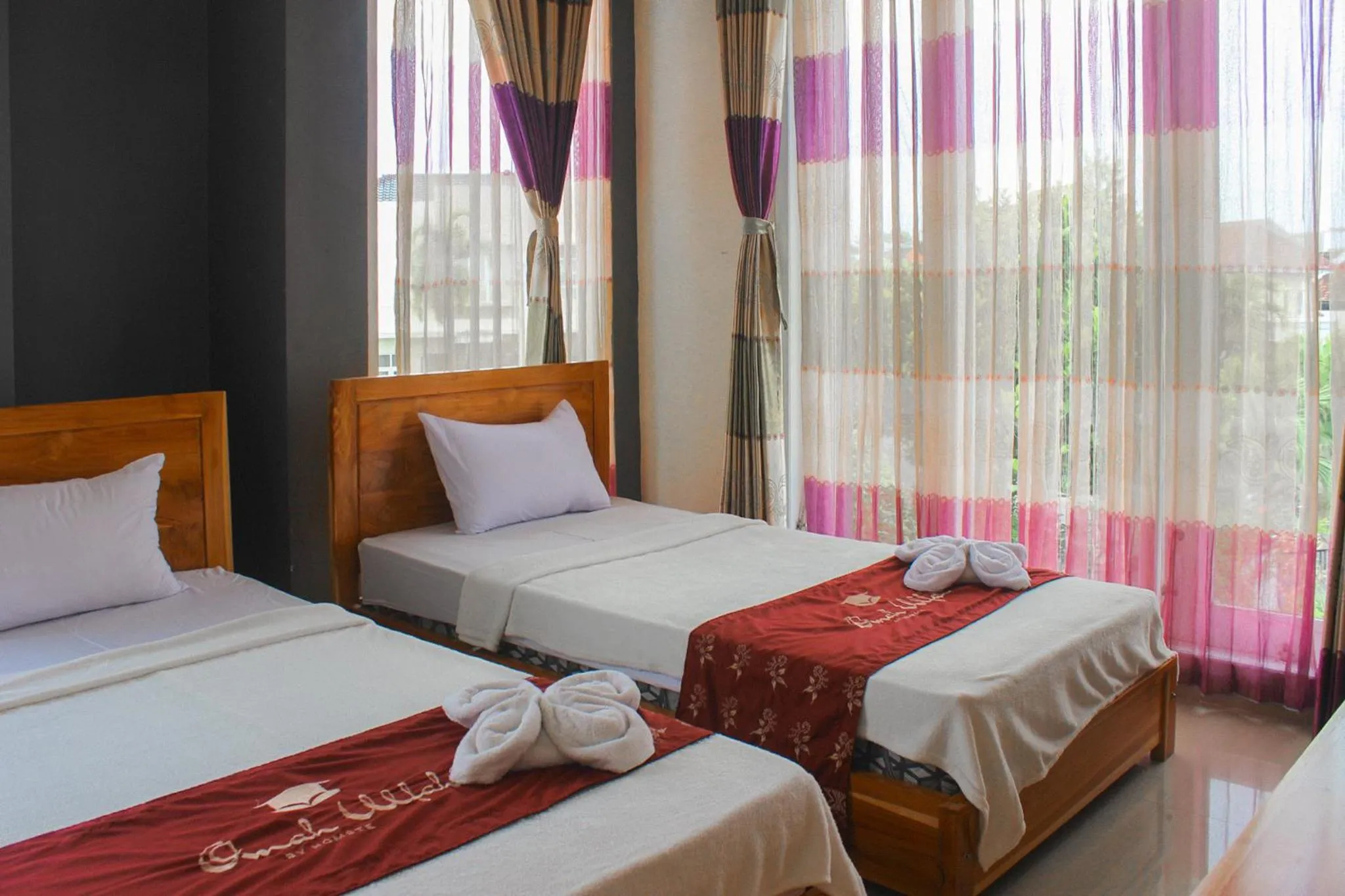 Bed in Omah Ulfah Homestay