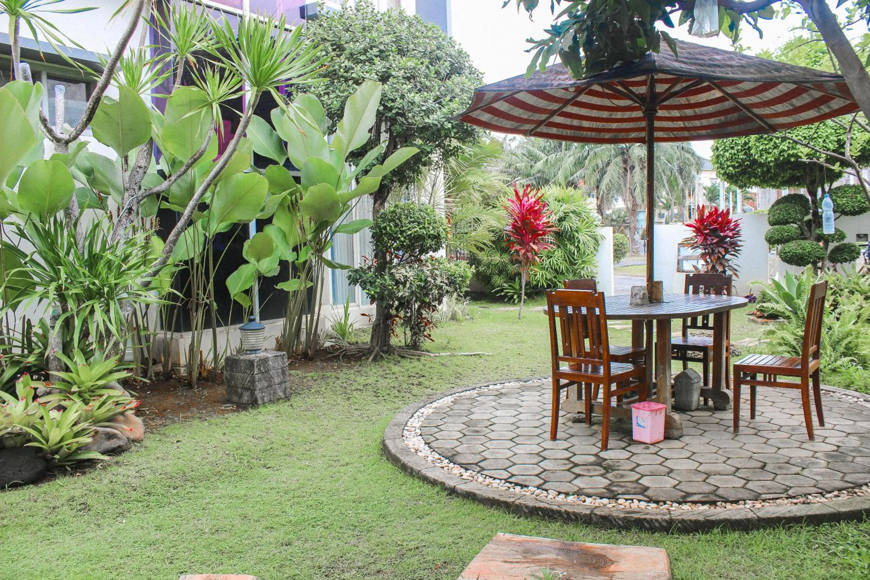 Garden in Omah Ulfah Homestay