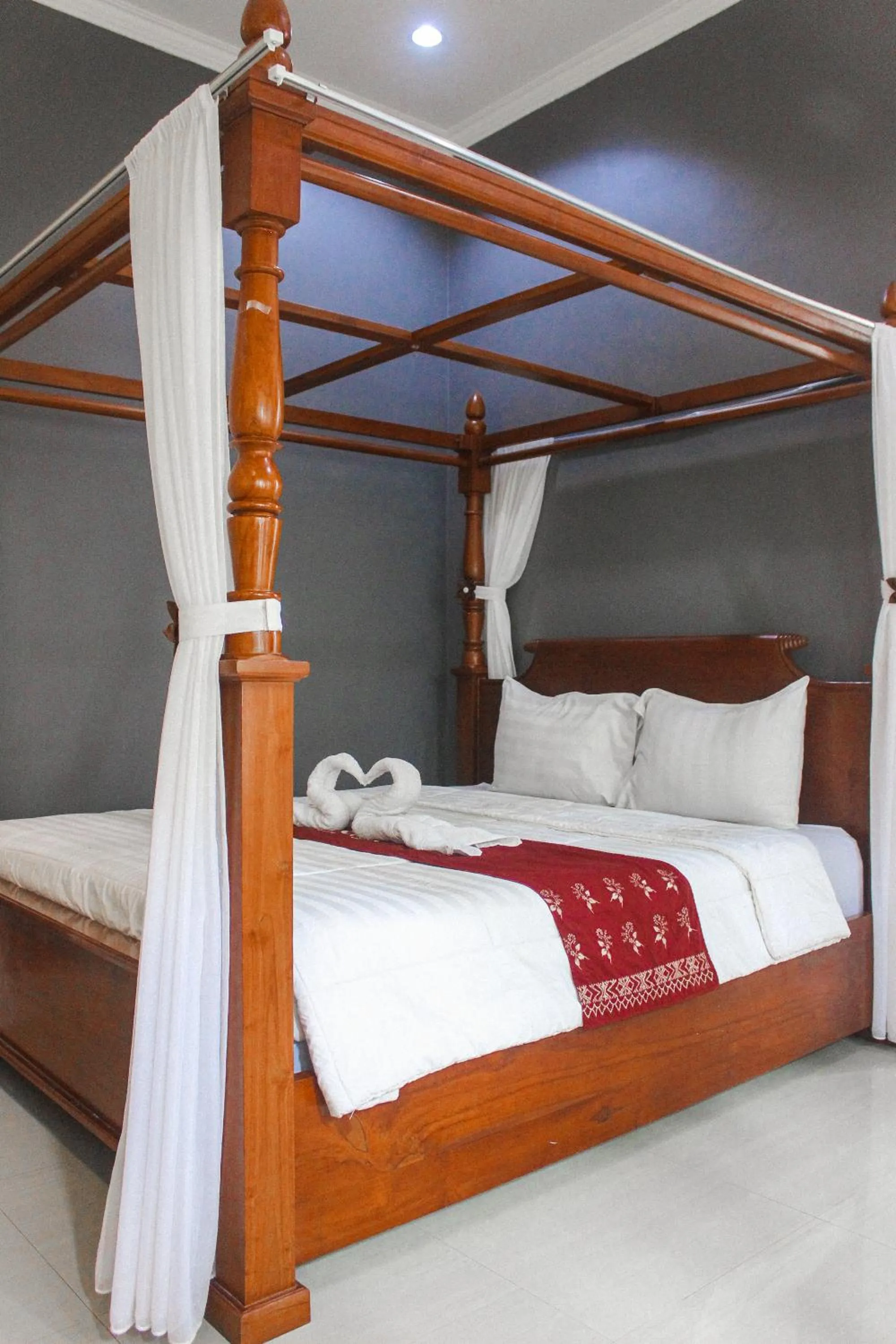 Bed in Omah Ulfah Homestay