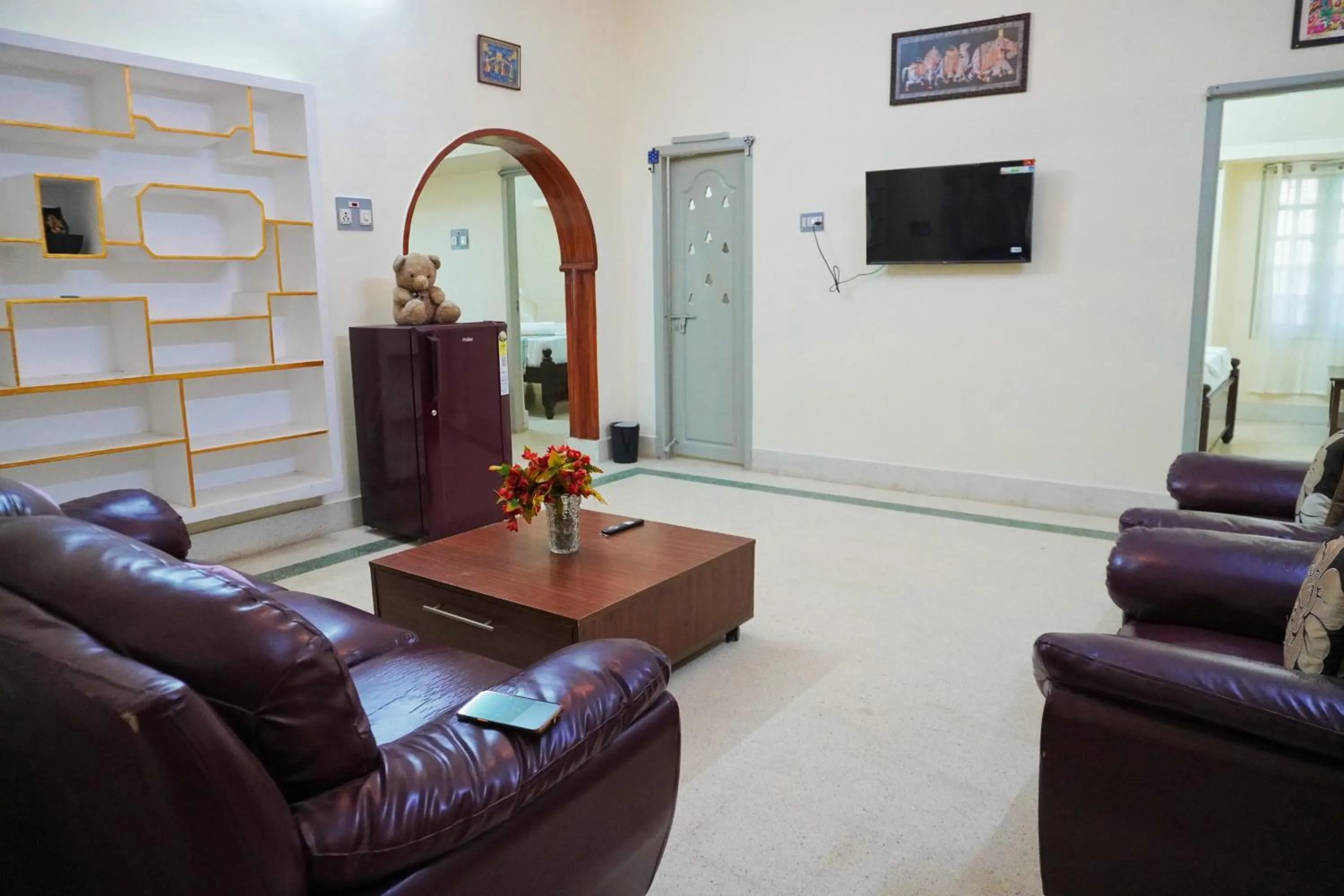 Seating area in ABS Home Stay, 2Bed room AC Flats,Tirupati