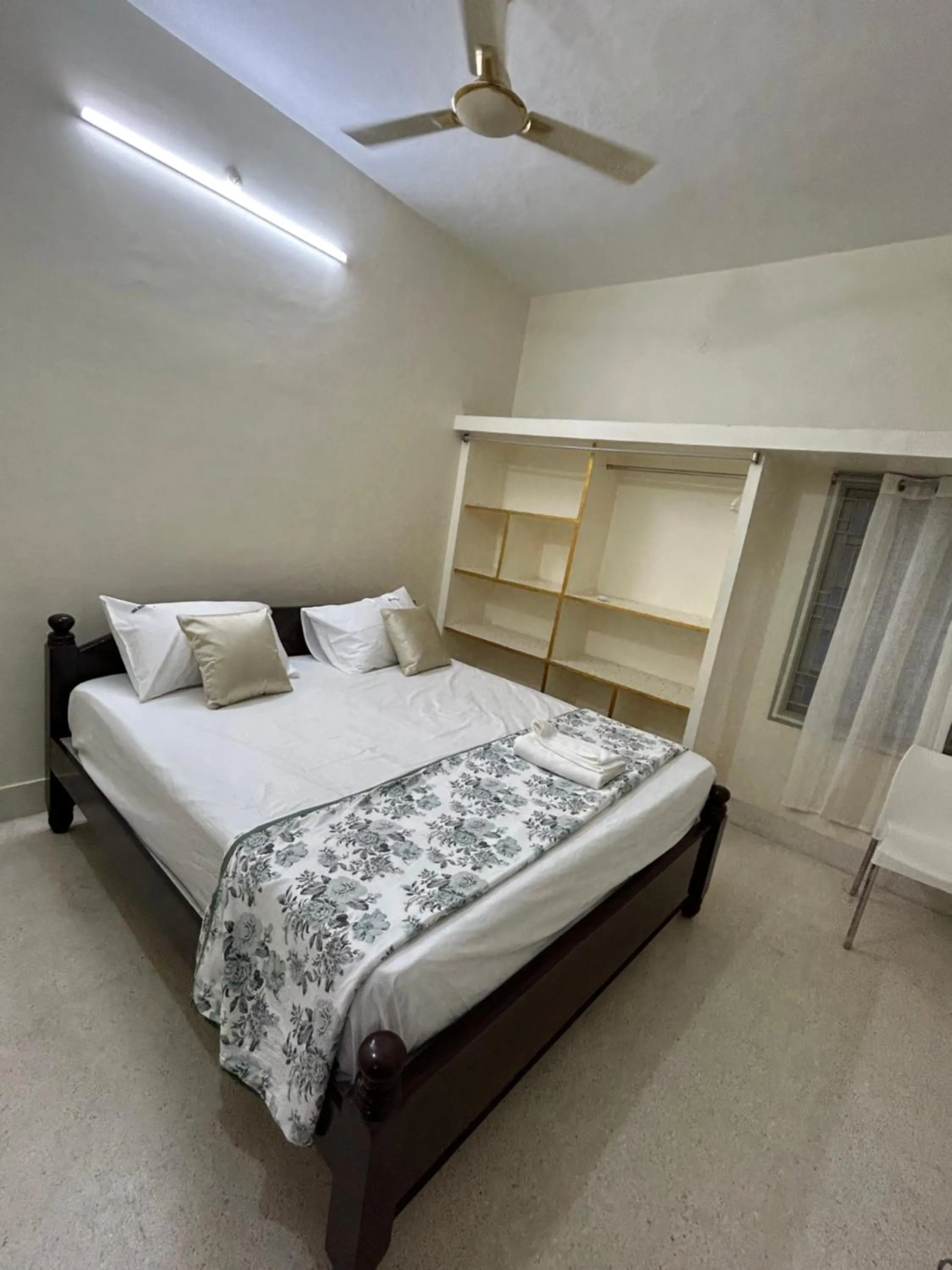 Bedroom, Bed in ABS Home Stay, 2Bed room AC Flats,Tirupati