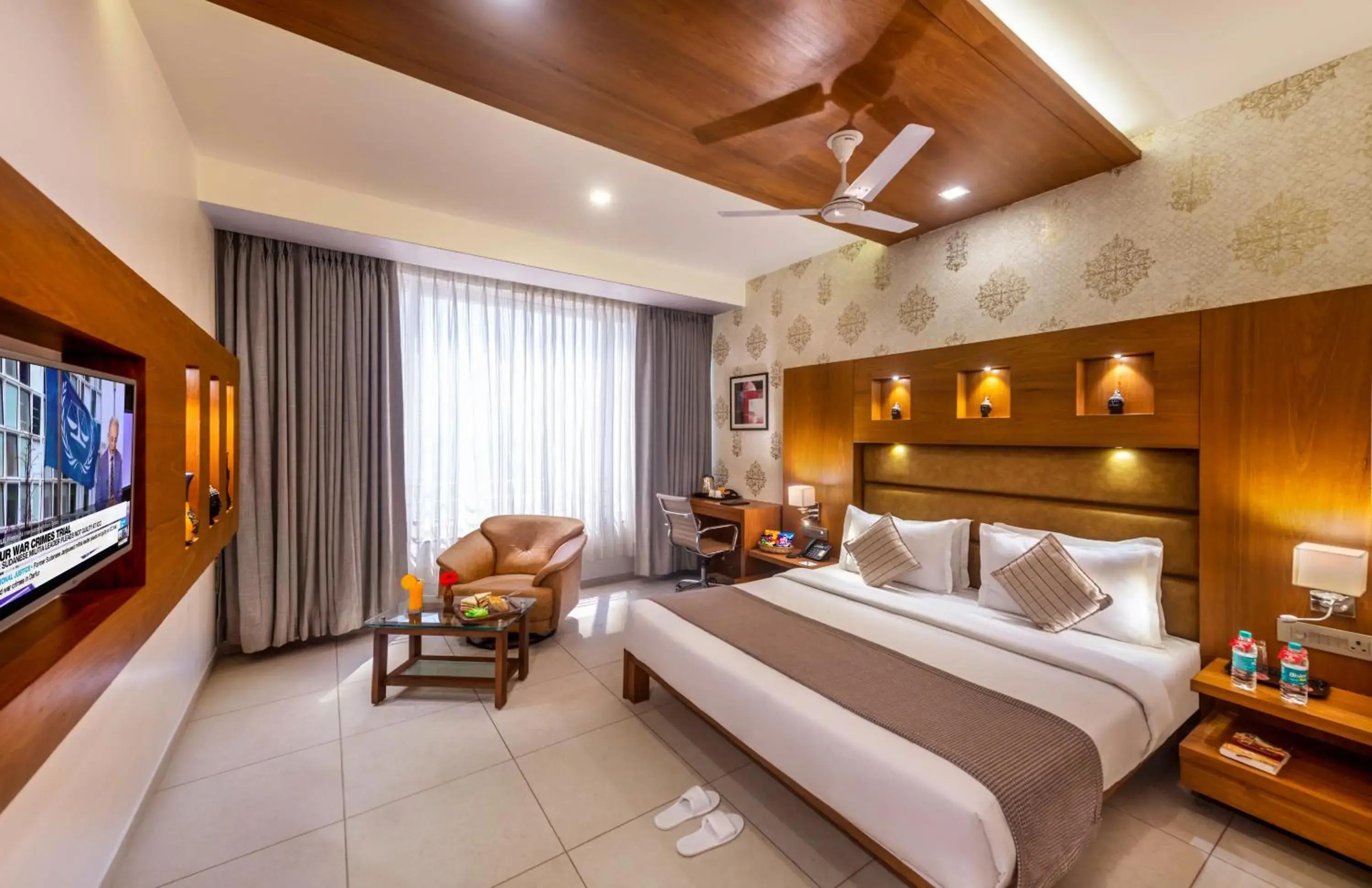 Bedroom, Bed in Dwarkadhish Lords Eco Inn Bedroom, Bed in Dwarkadhish Lords Eco Inn