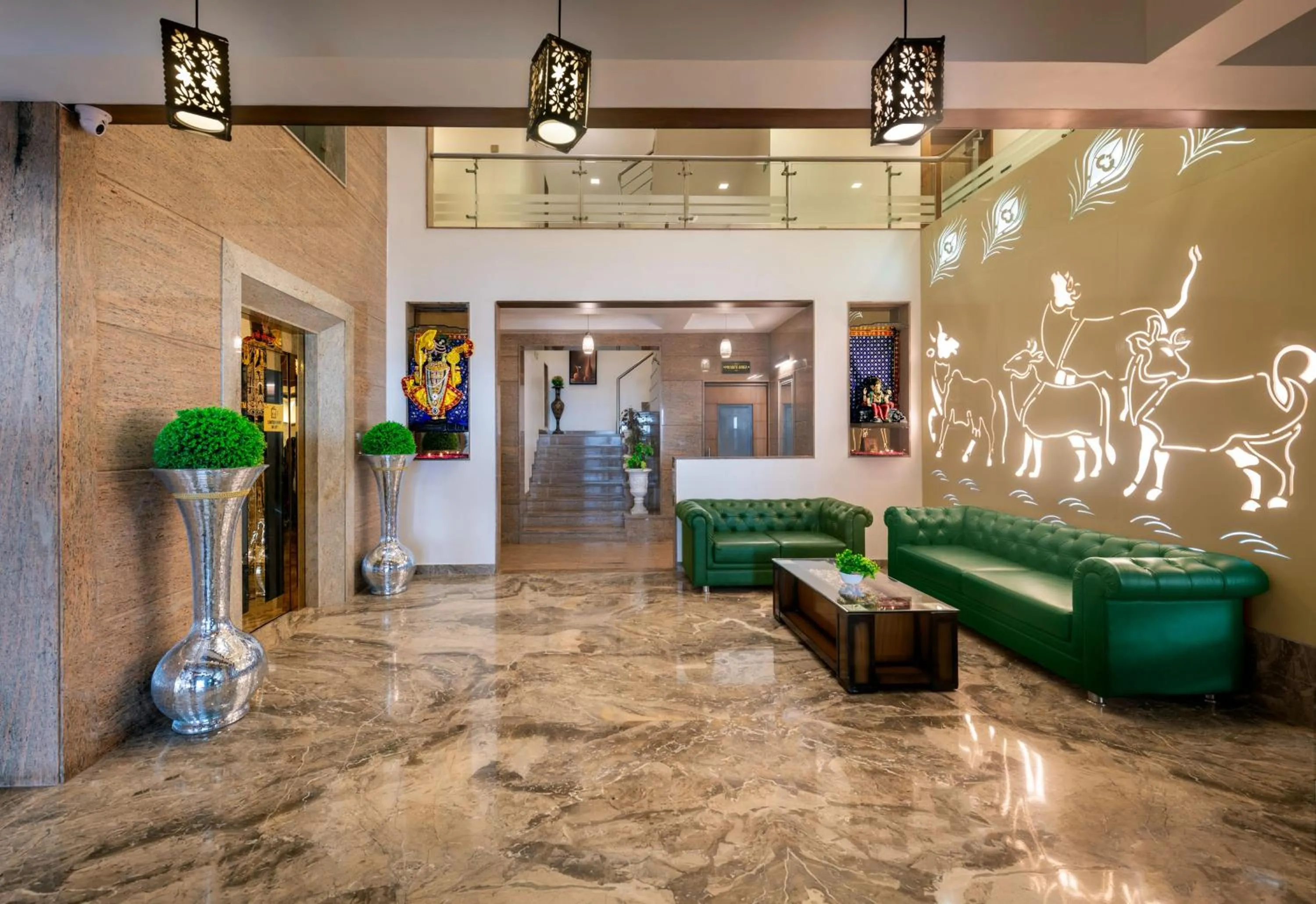 Lobby or reception in Dwarkadhish Lords Eco Inn