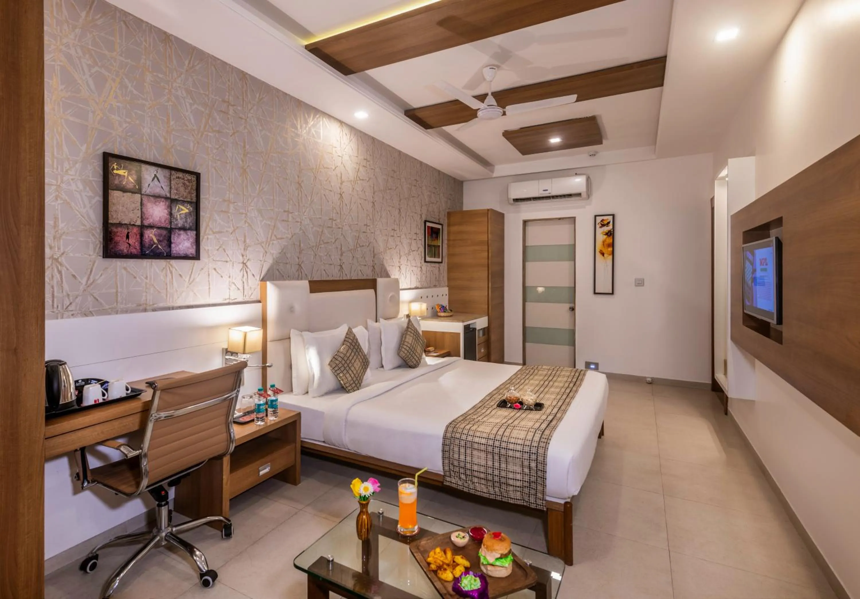 Bedroom, Bed in Dwarkadhish Lords Eco Inn