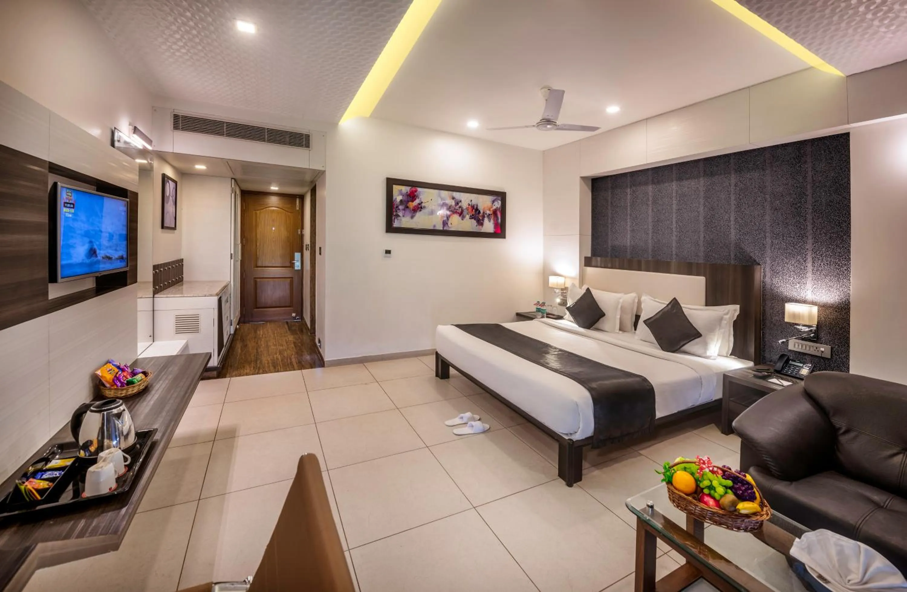 Bedroom, Bed in Dwarkadhish Lords Eco Inn