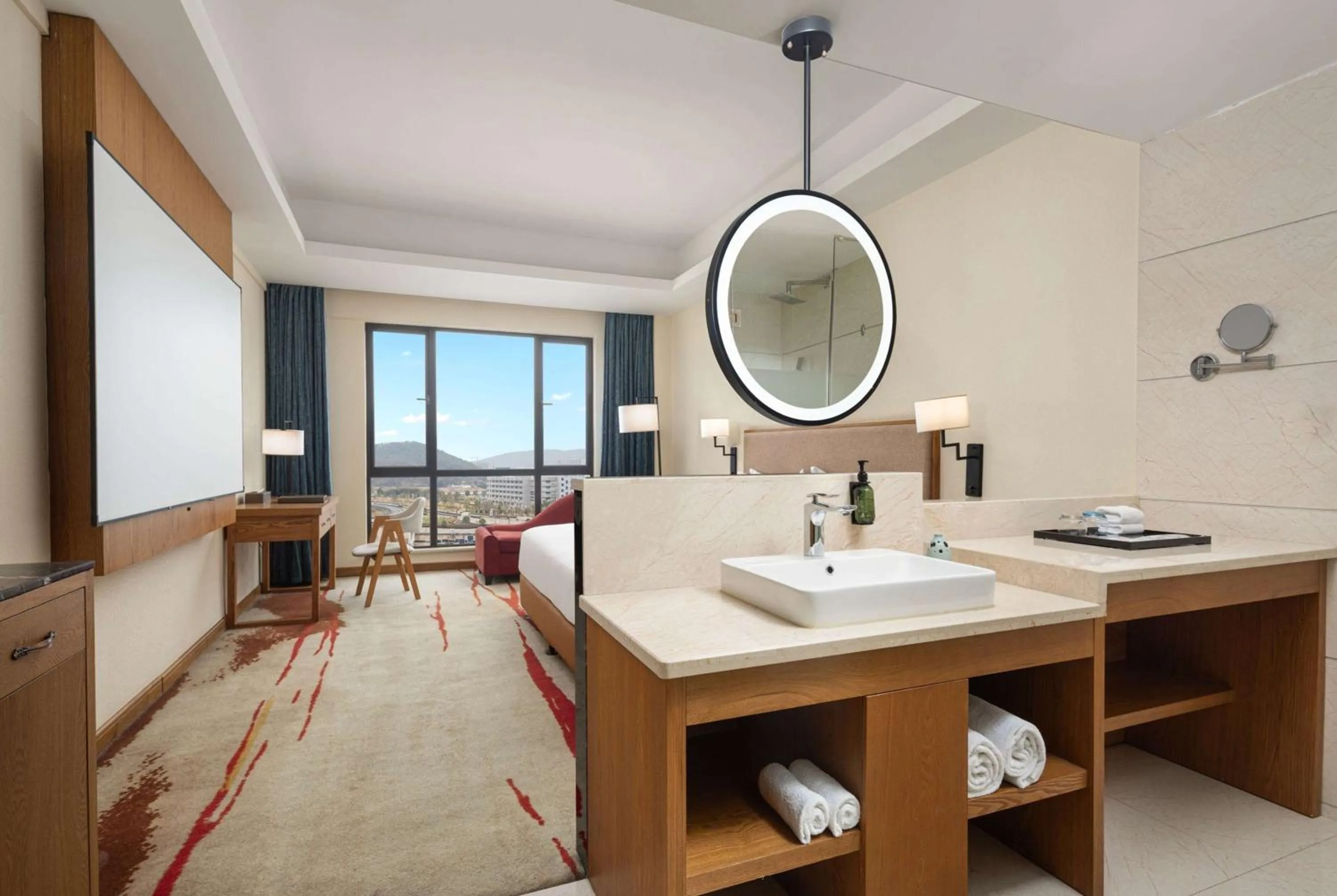 Photo of the whole room in Days Inn by Wyndham Hangzhou Zhuantang