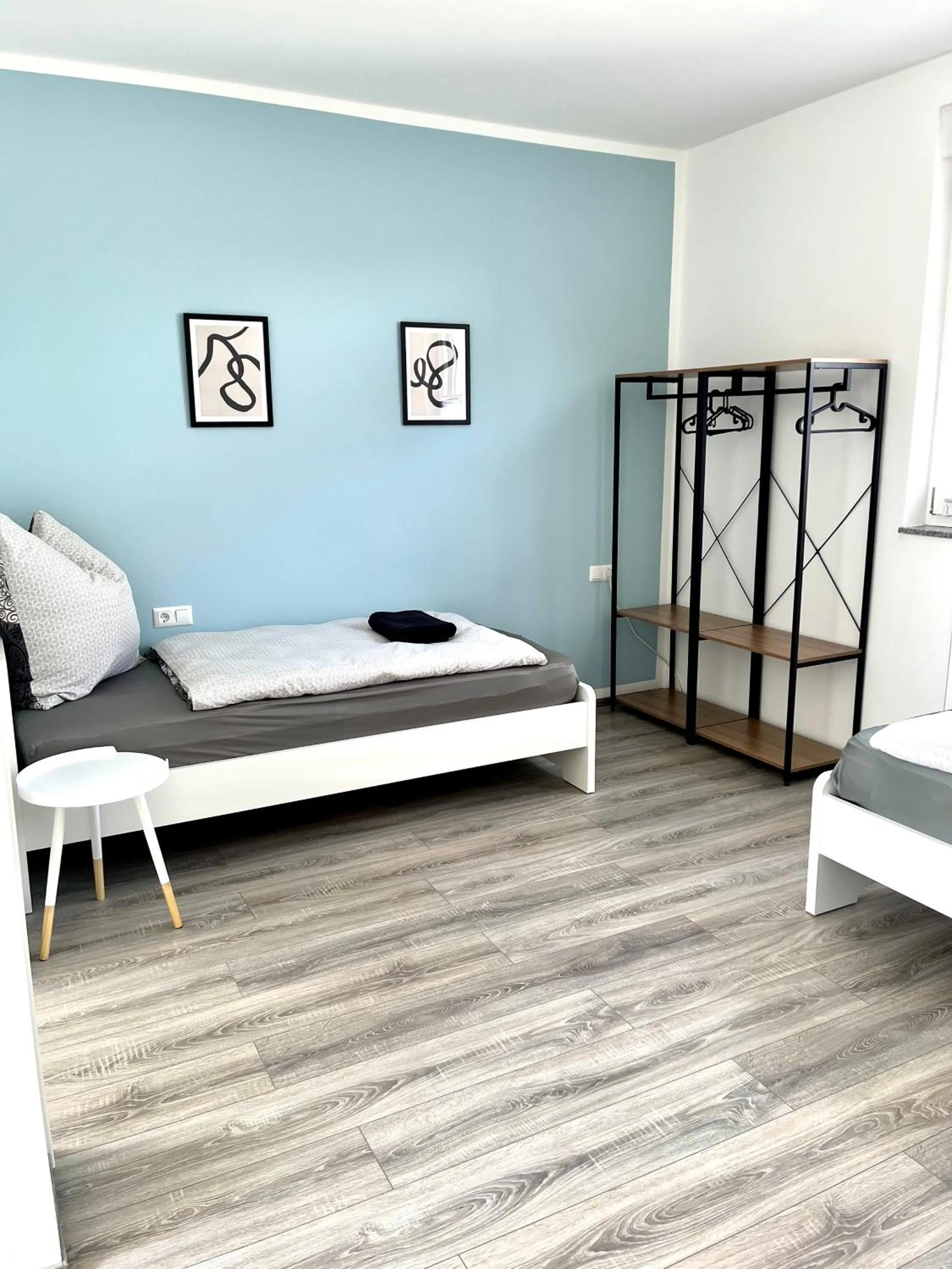 Bed in Handwerker Wohnung - WLAN - Küche - Bad - bis zu 4 Personen