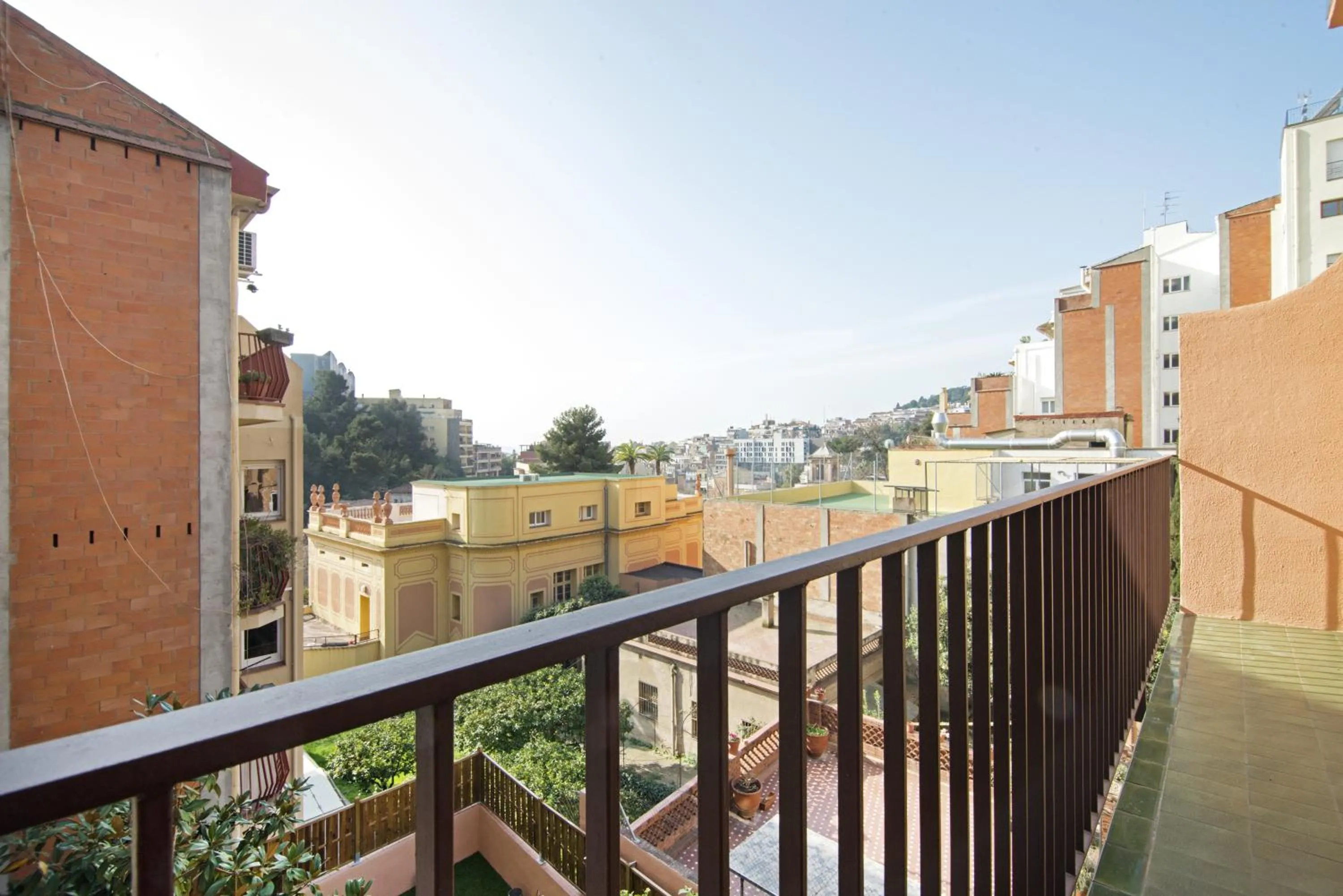 Balcony/Terrace in Holiday home Splendid Park Güell