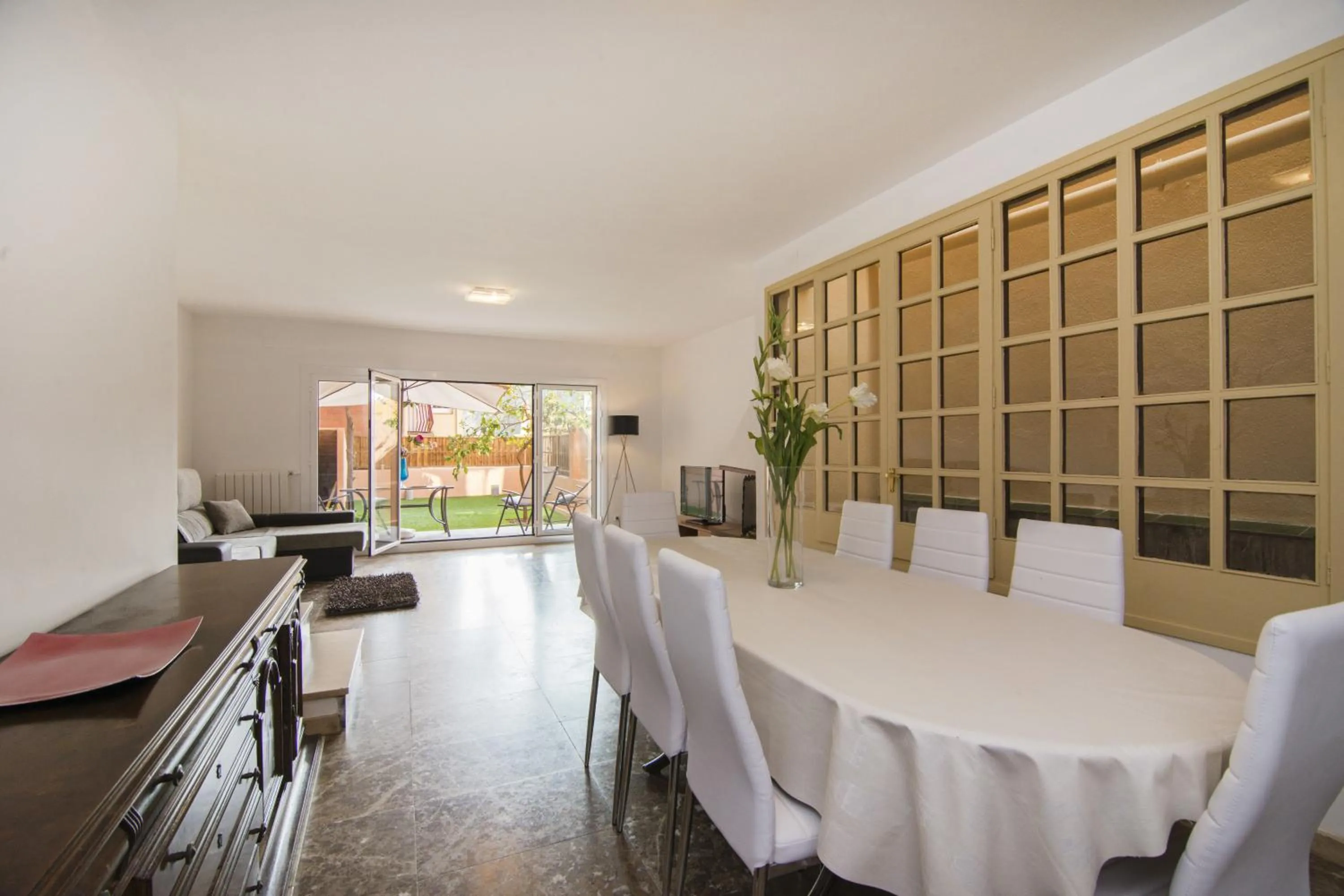 Dining area in Holiday home Splendid Park Güell