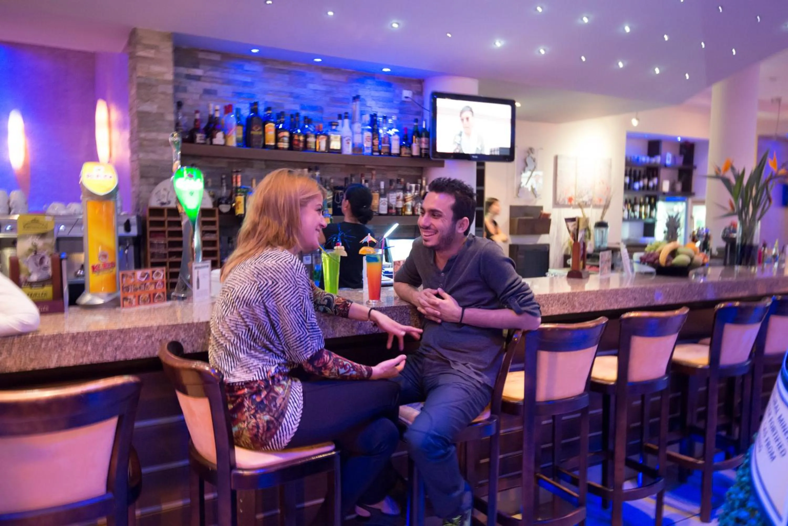 Lounge or bar in Eligonia Hotel Apartments