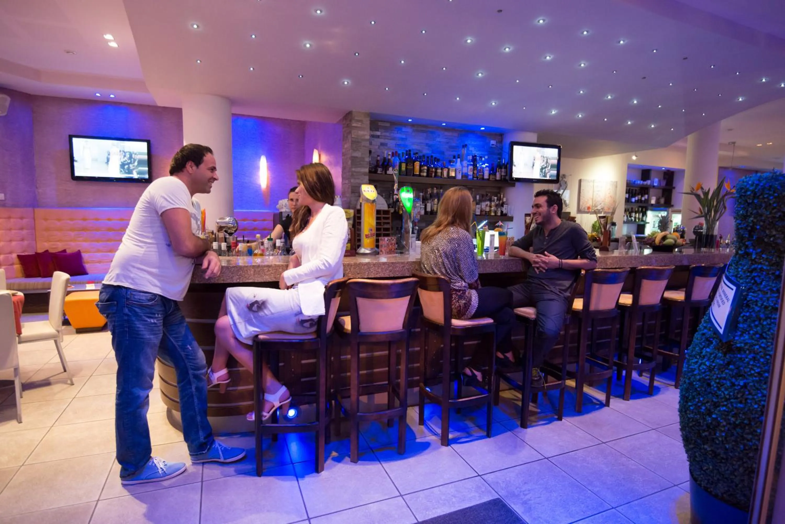 Lounge or bar in Eligonia Hotel Apartments