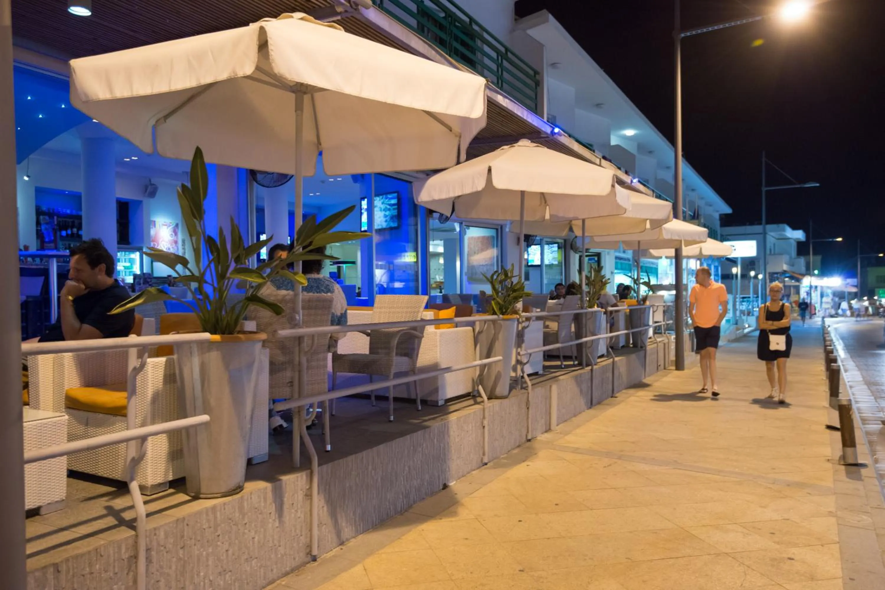 Property building in Eligonia Hotel Apartments