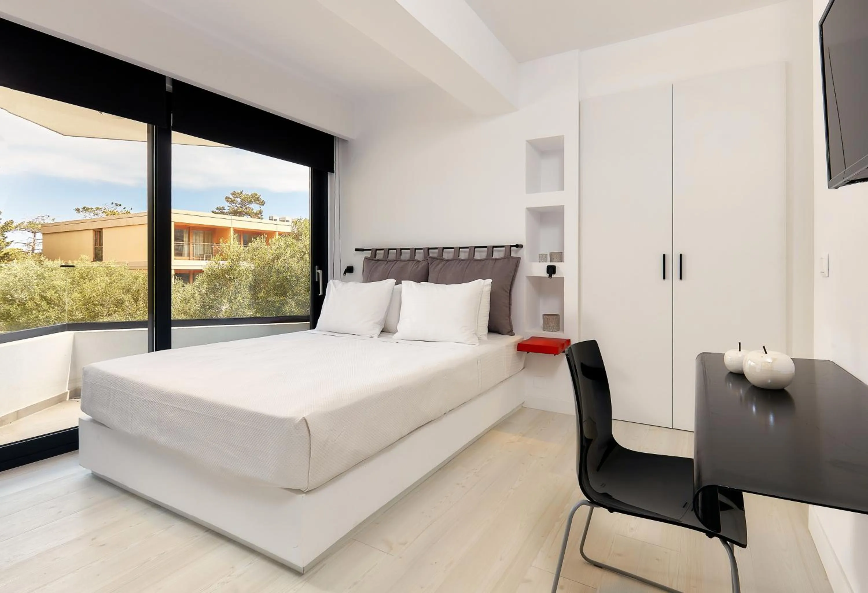 Bed in MichELe Luxury apartments by Smaris Collection