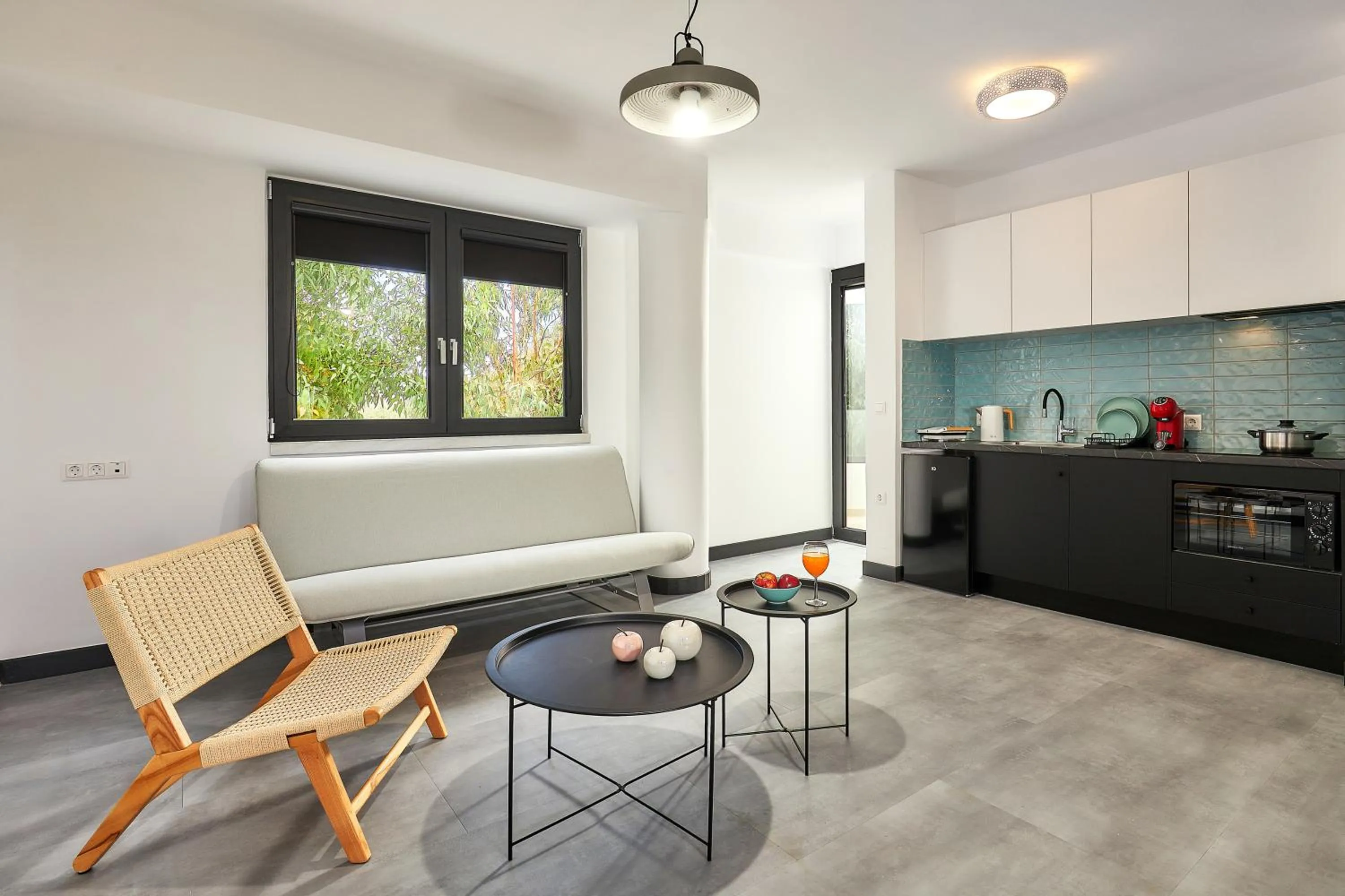 Kitchen or kitchenette in MichELe Luxury apartments by Smaris Collection